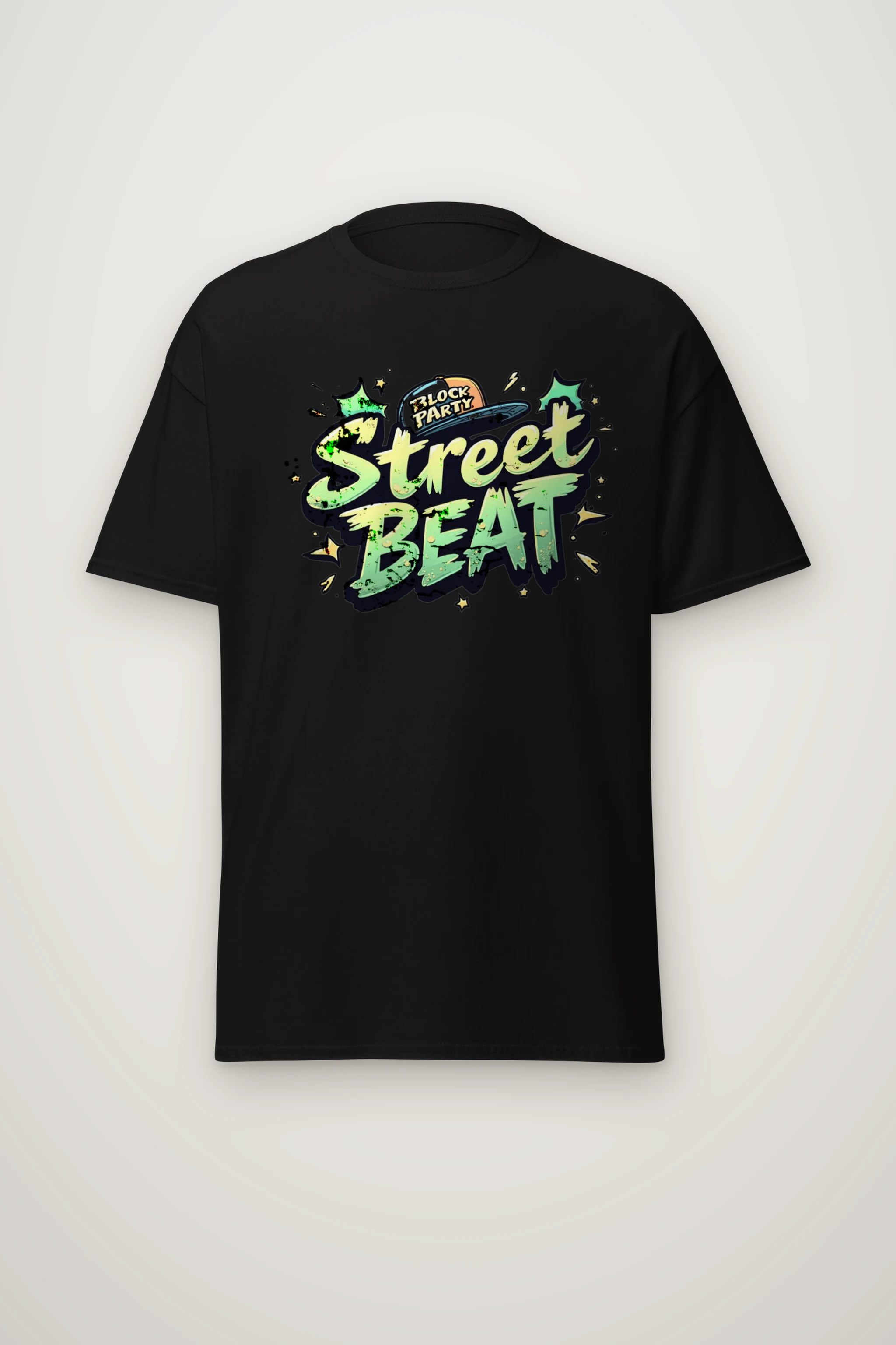 "Block Party Street Beat" Heavyweight Unisex Crewneck T-shirt