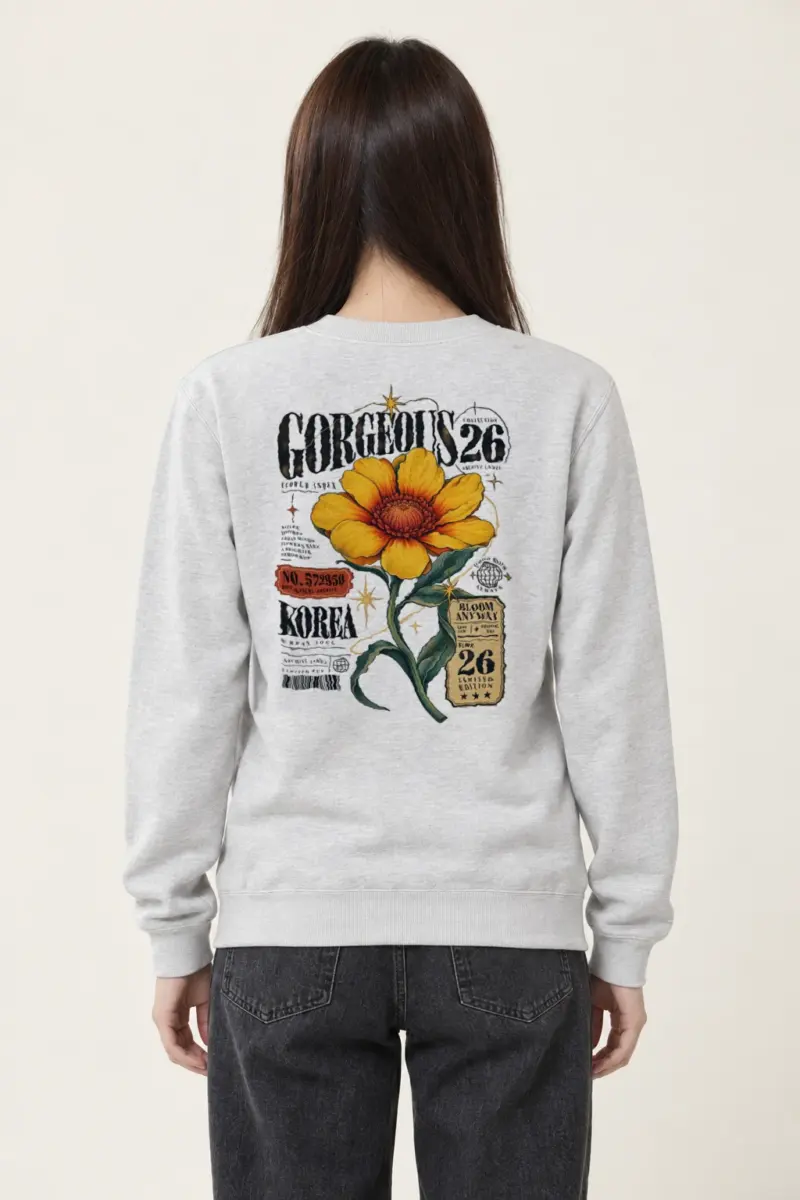 "Bloom Anyway Archive" Heavy Blend Unisex Crewneck Sweatshirt