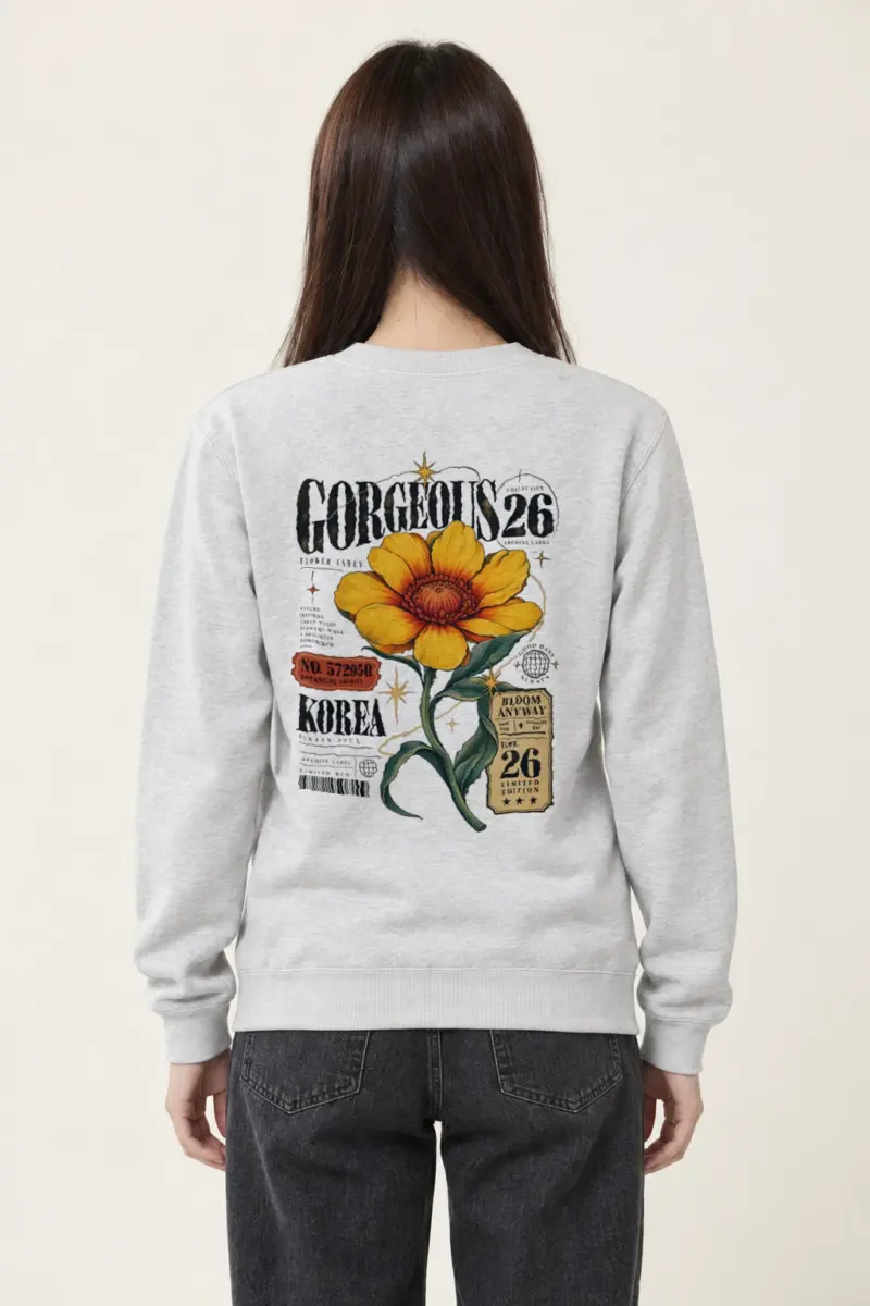 "Bloom Anyway Archive" Heavy Blend Unisex Crewneck Sweatshirt
