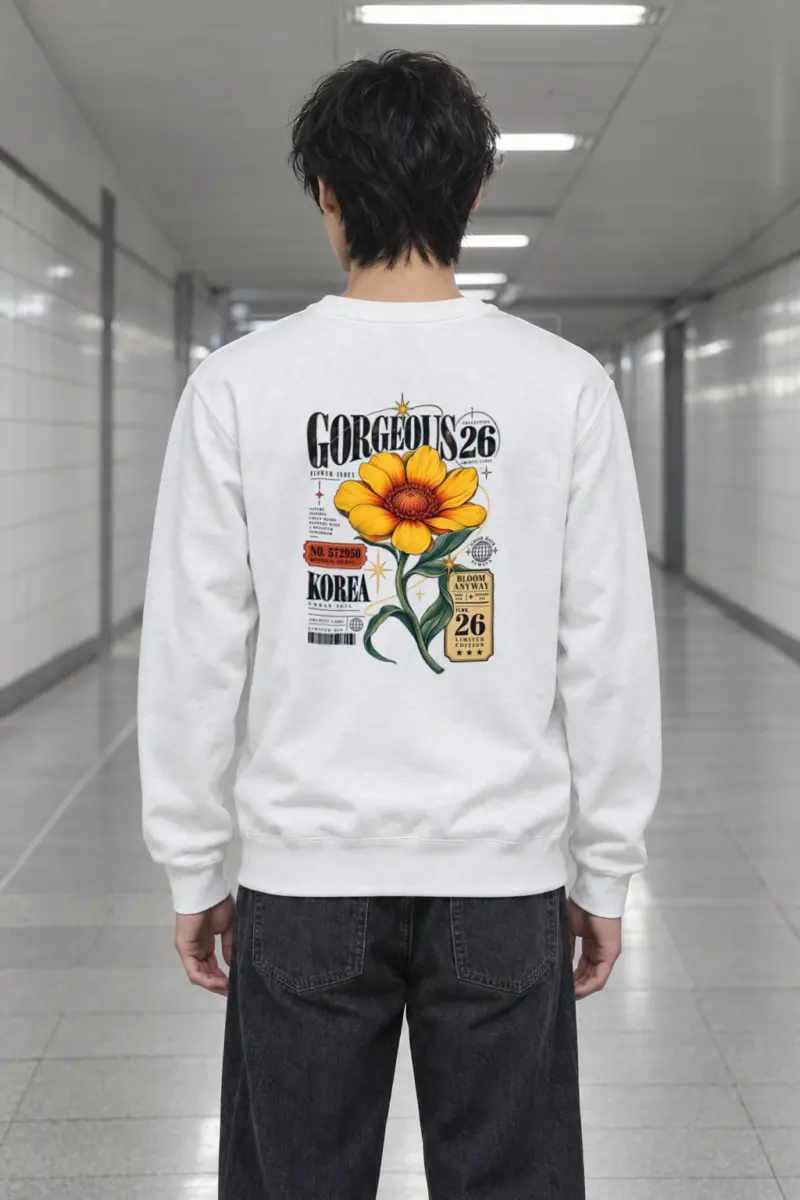 "Bloom Anyway Archive" Heavy Blend Unisex Crewneck Sweatshirt