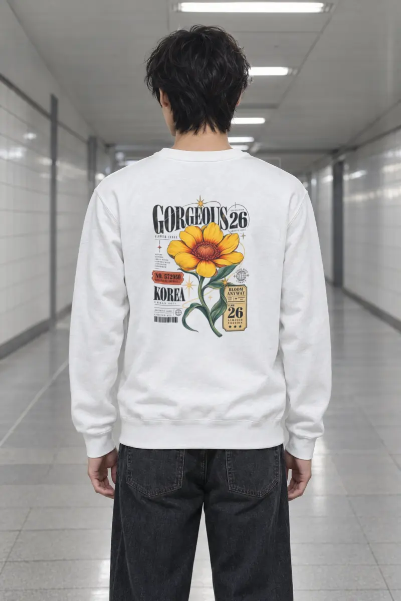 "Bloom Anyway Archive" Heavy Blend Unisex Crewneck Sweatshirt