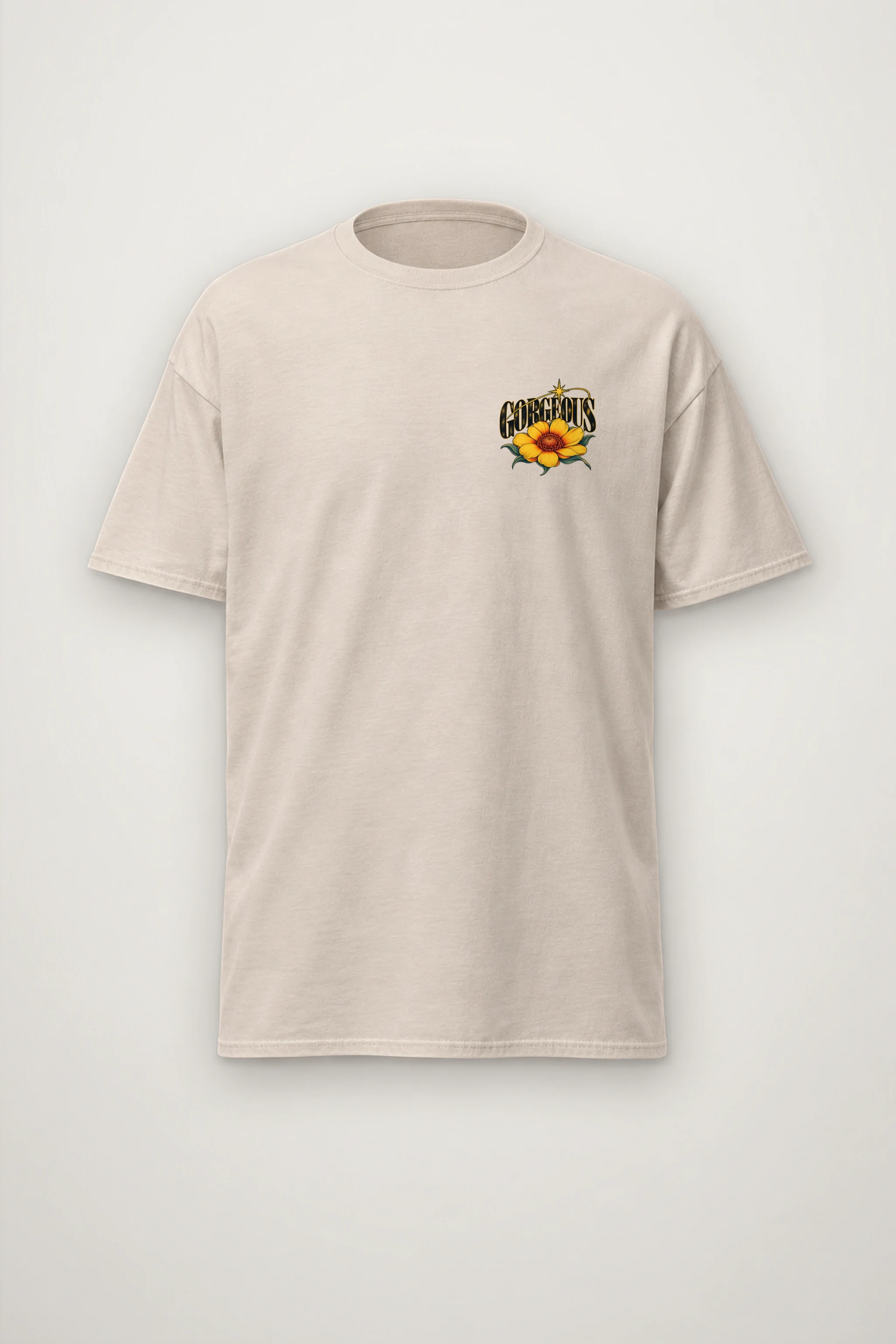 "Bloom Anyway" Heavyweight Unisex Crewneck T-shirt