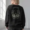 "Bloom In Time" Heavy Blend Unisex Crewneck Sweatshirt | Gildan 18000