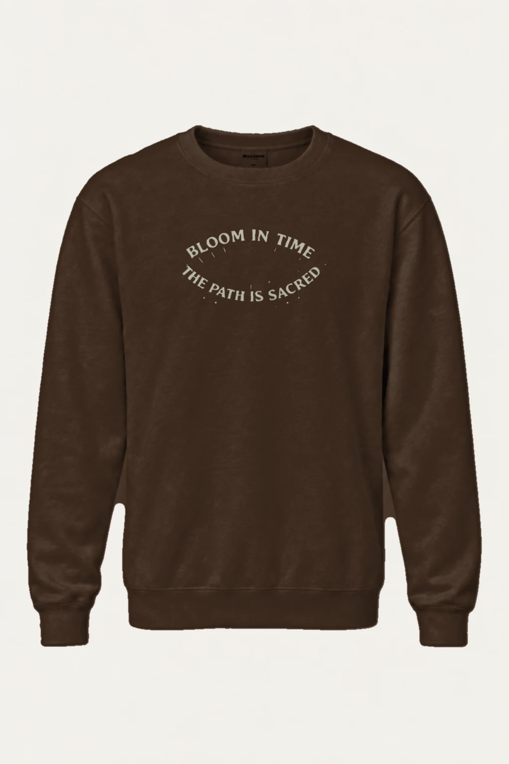 "Bloom In Time" Heavy Blend Unisex Crewneck Sweatshirt | Gildan 18000