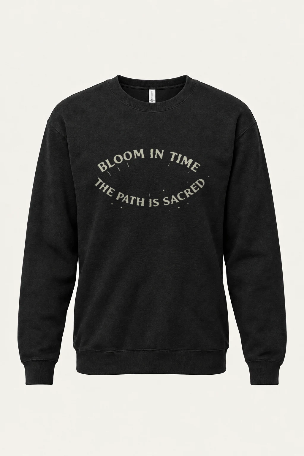 "Bloom In Time" Heavy Blend Unisex Crewneck Sweatshirt | Gildan 18000