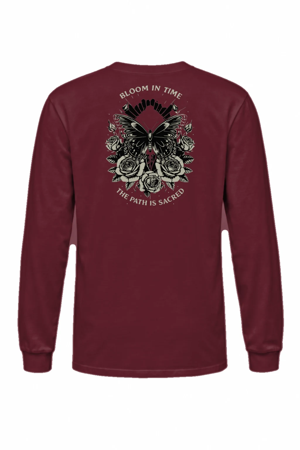 "Bloom In Time" Unisex Longsleeve T-shirt | Gildan 2400