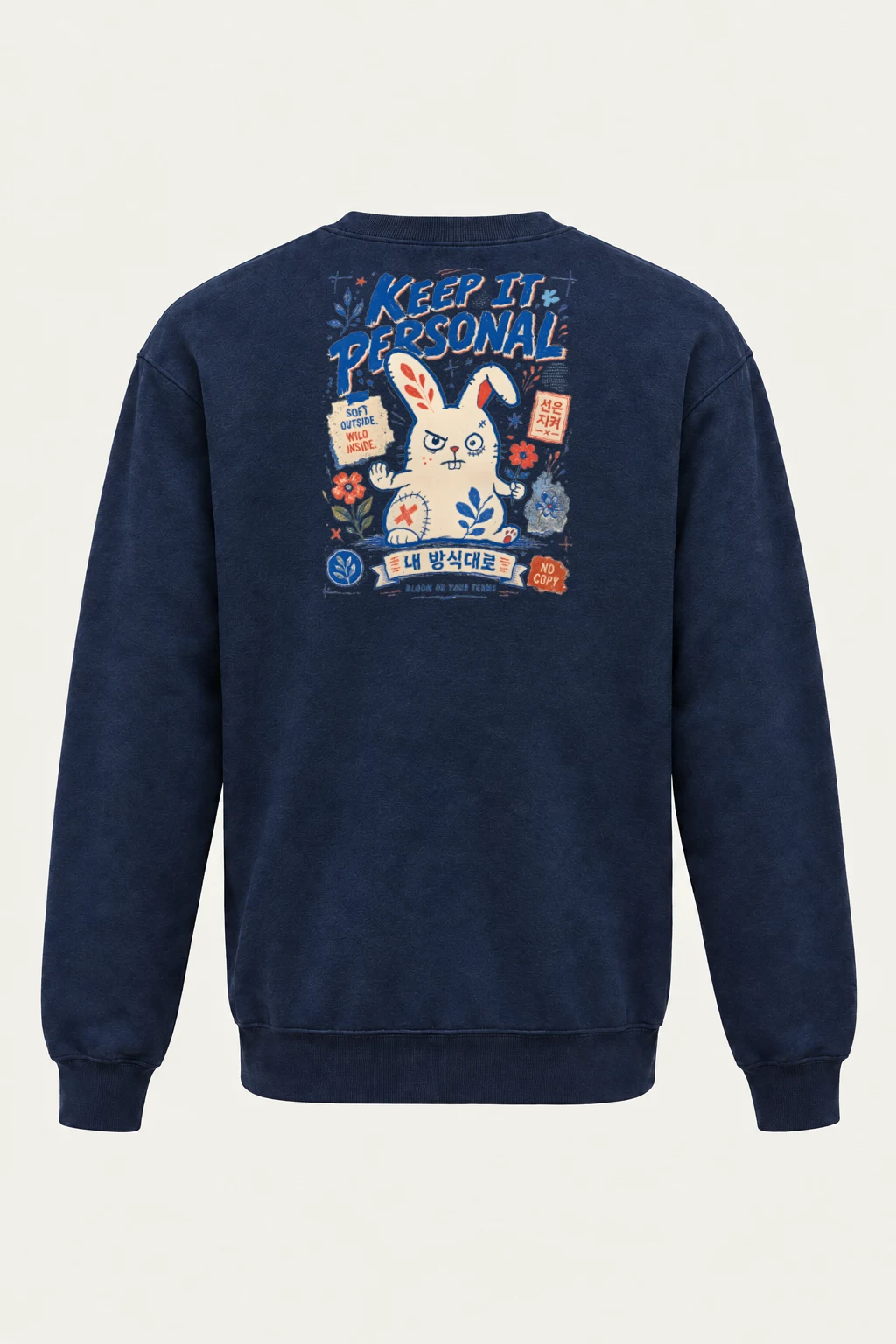 "Bloom On Your Terms" Heavy Blend Unisex Crewneck Sweatshirt | Gildan 18000