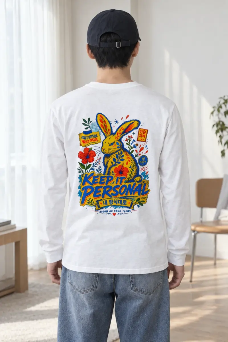 "Bloom On Your Terms" Unisex Longsleeve T-shirt