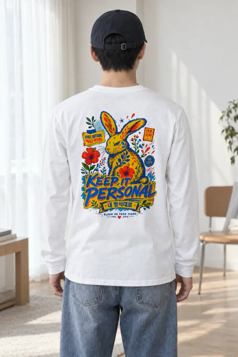 "Bloom On Your Terms" Unisex Longsleeve T-shirt