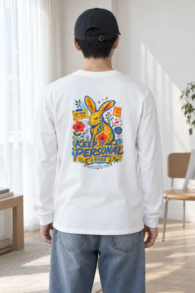 "Bloom On Your Terms" Unisex Longsleeve T-shirt