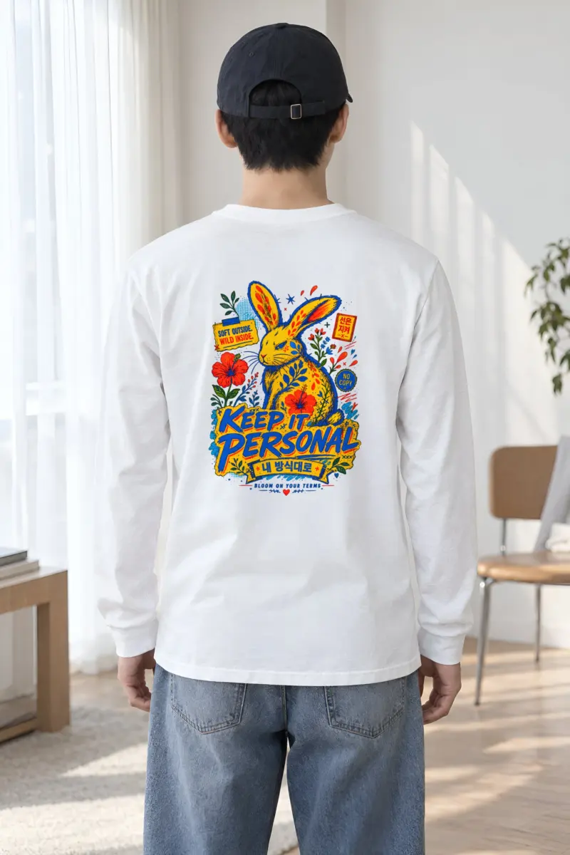 "Bloom On Your Terms" Unisex Longsleeve T-shirt