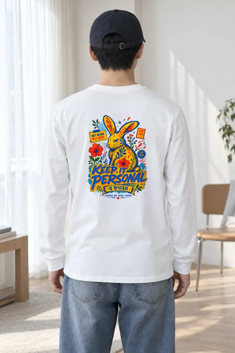 "Bloom On Your Terms" Unisex Longsleeve T-shirt