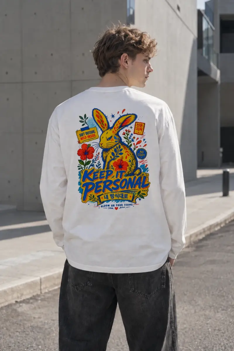 "Bloom On Your Terms" Unisex Longsleeve T-shirt | Gildan 2400