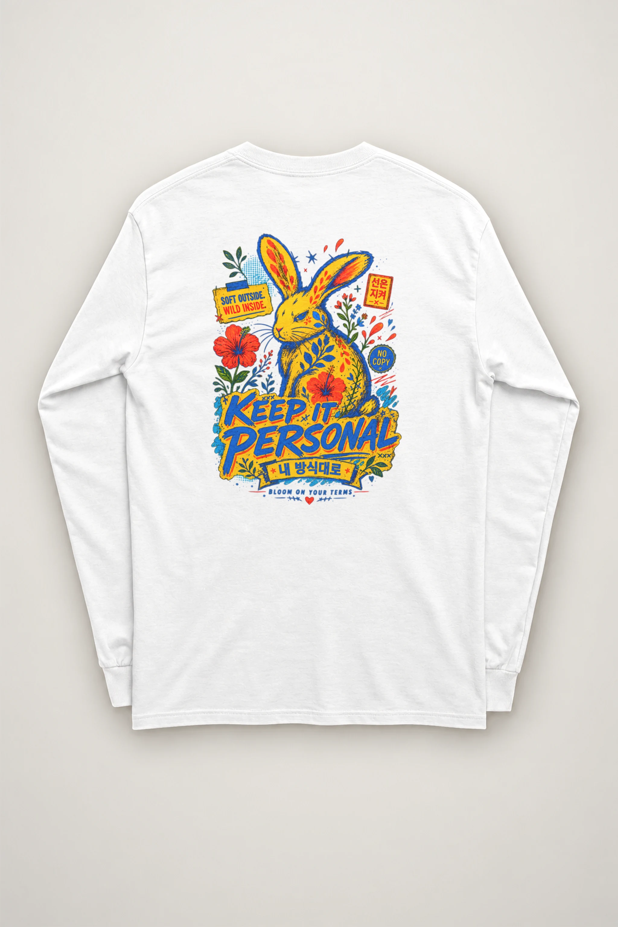 "Bloom On Your Terms" Unisex Longsleeve T-shirt