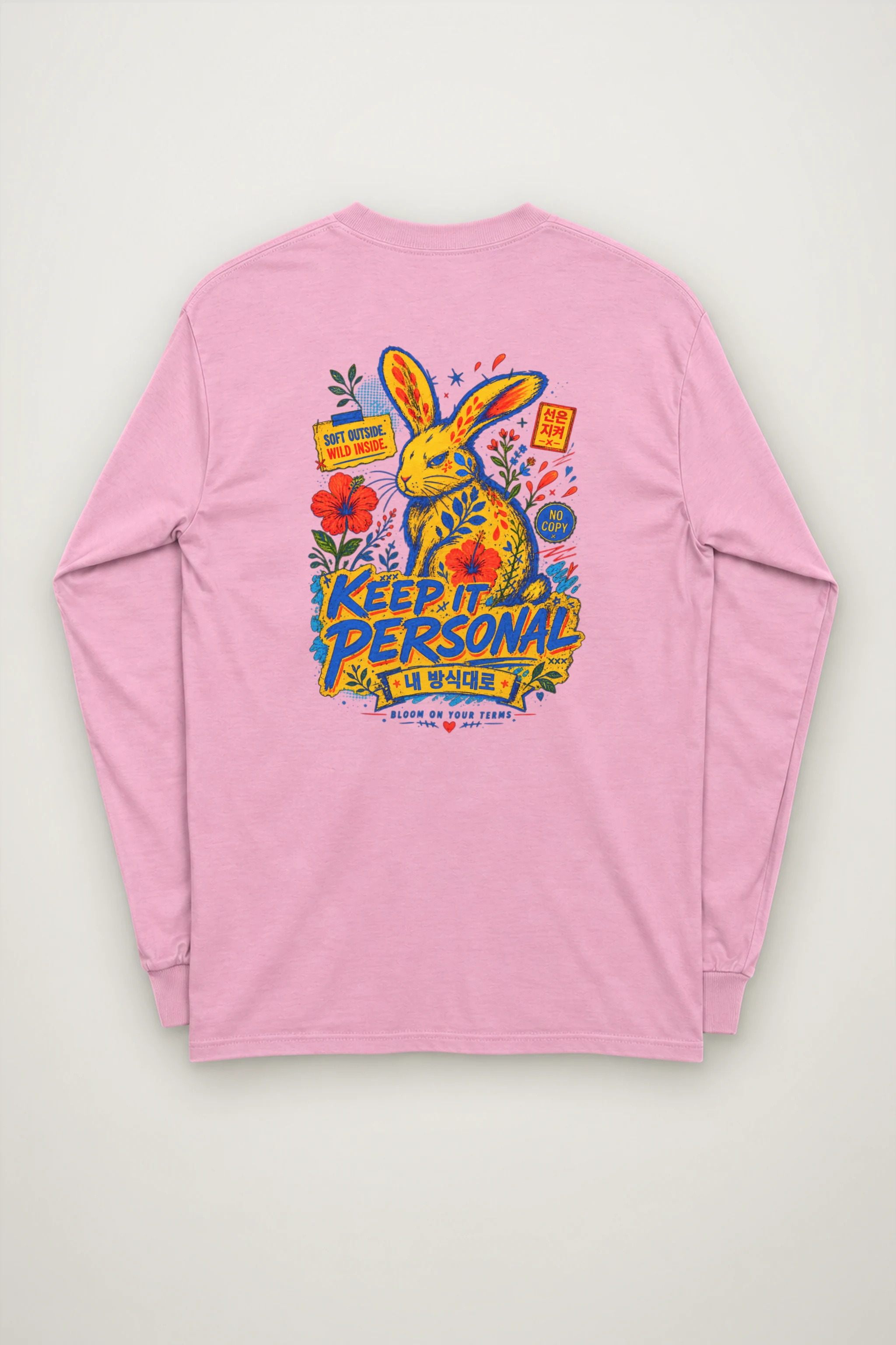 "Bloom On Your Terms" Unisex Longsleeve T-shirt