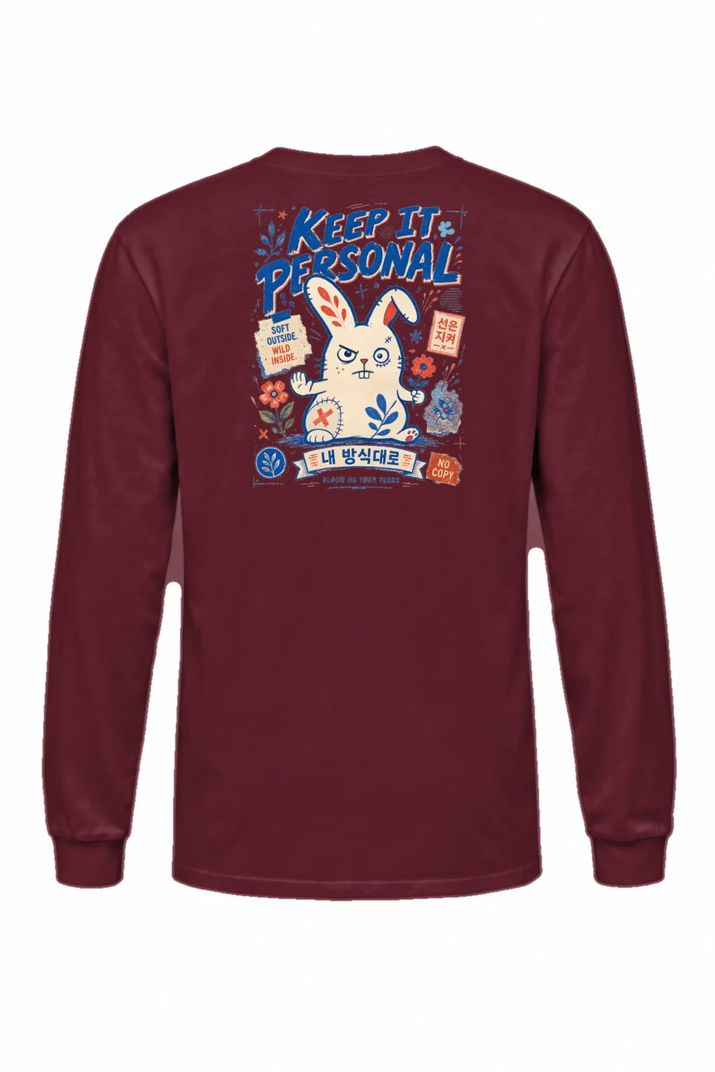 "Bloom On Your Terms" Unisex Longsleeve T-shirt | Gildan 2400