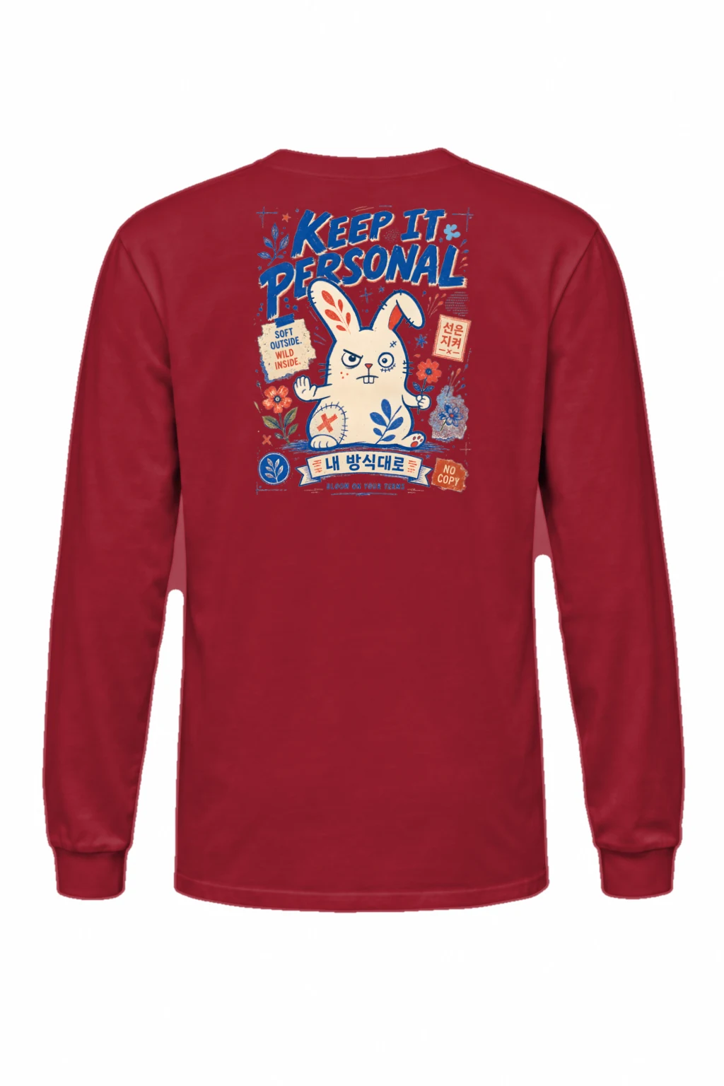 "Bloom On Your Terms" Unisex Longsleeve T-shirt | Gildan 2400