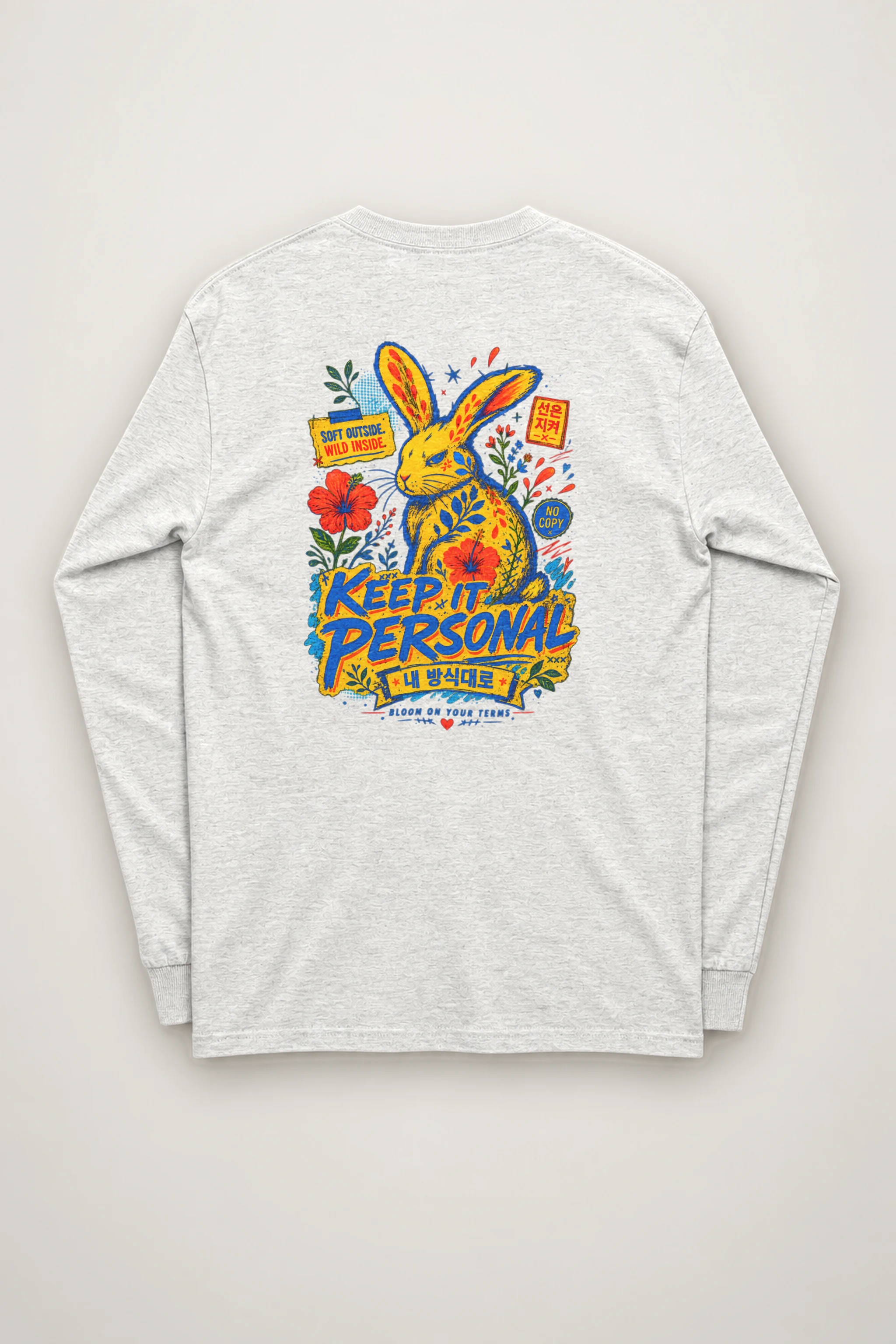 "Bloom On Your Terms" Unisex Longsleeve T-shirt