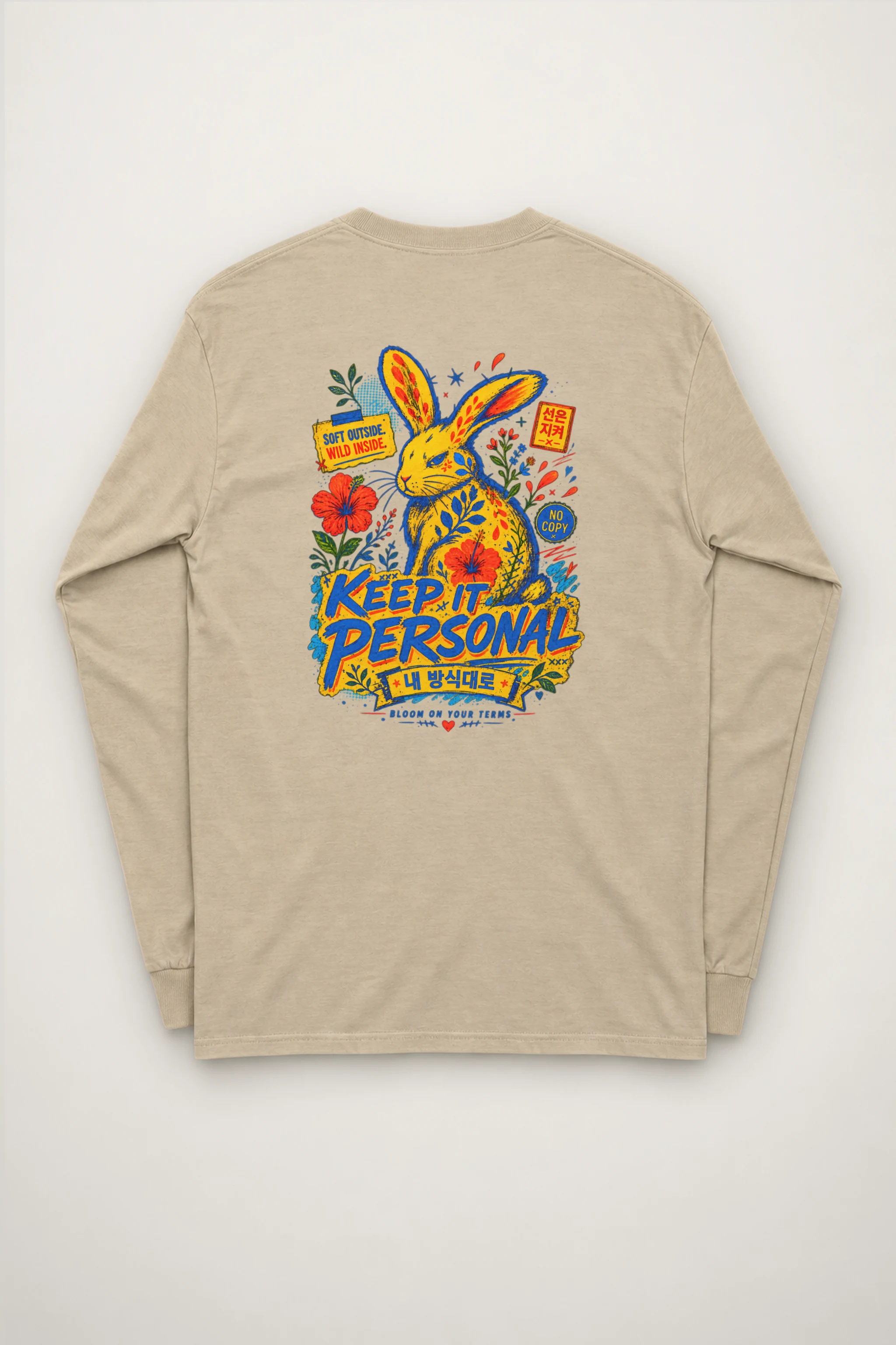 "Bloom On Your Terms" Unisex Longsleeve T-shirt