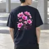 "Cosmos Bloom" Heavyweight Unisex Crewneck T-shirt | Gildan 5000