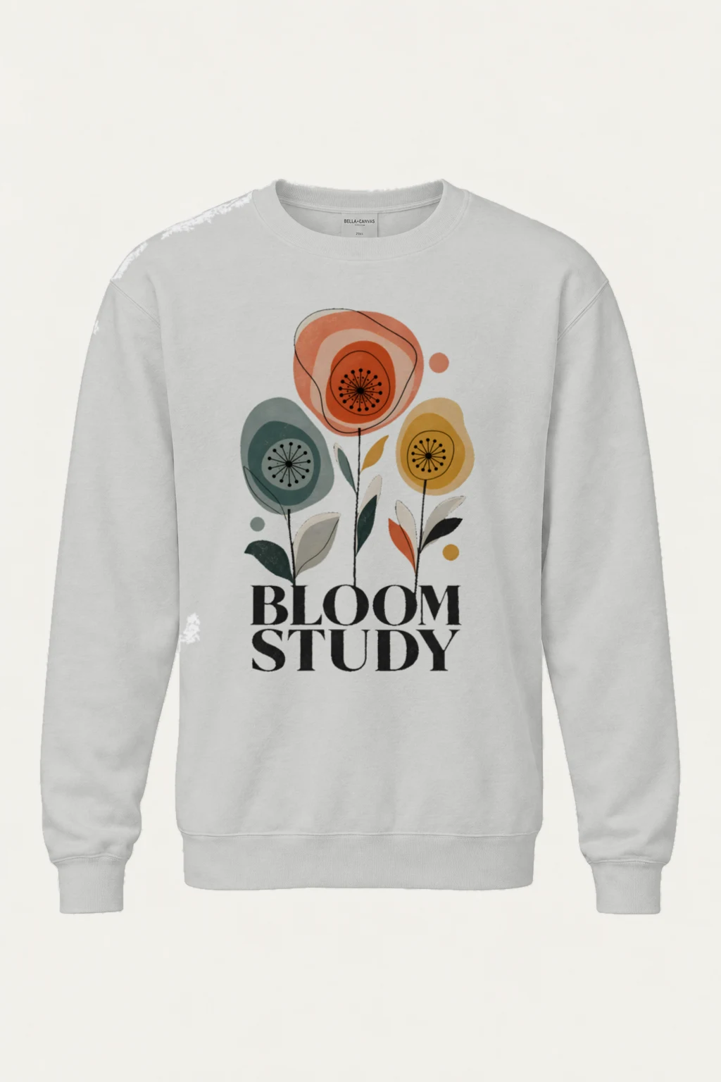 "Bloom Study" Heavy Blend Unisex Crewneck Sweatshirt | Gildan 18000