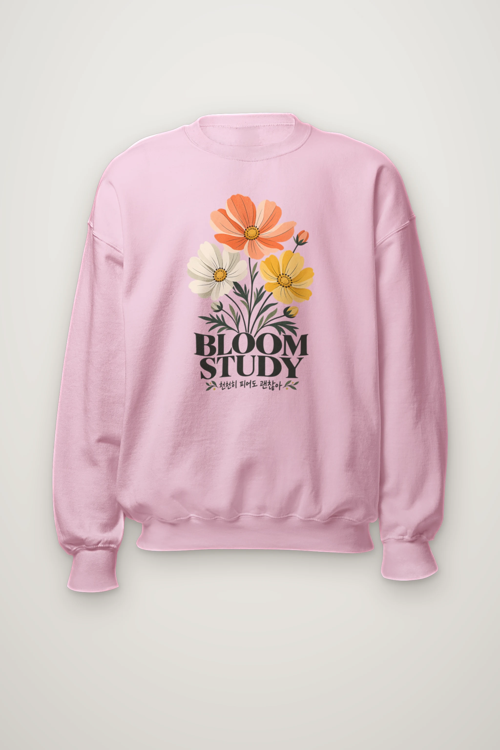 "Bloom Study" Heavy Blend Unisex Crewneck Sweatshirt
