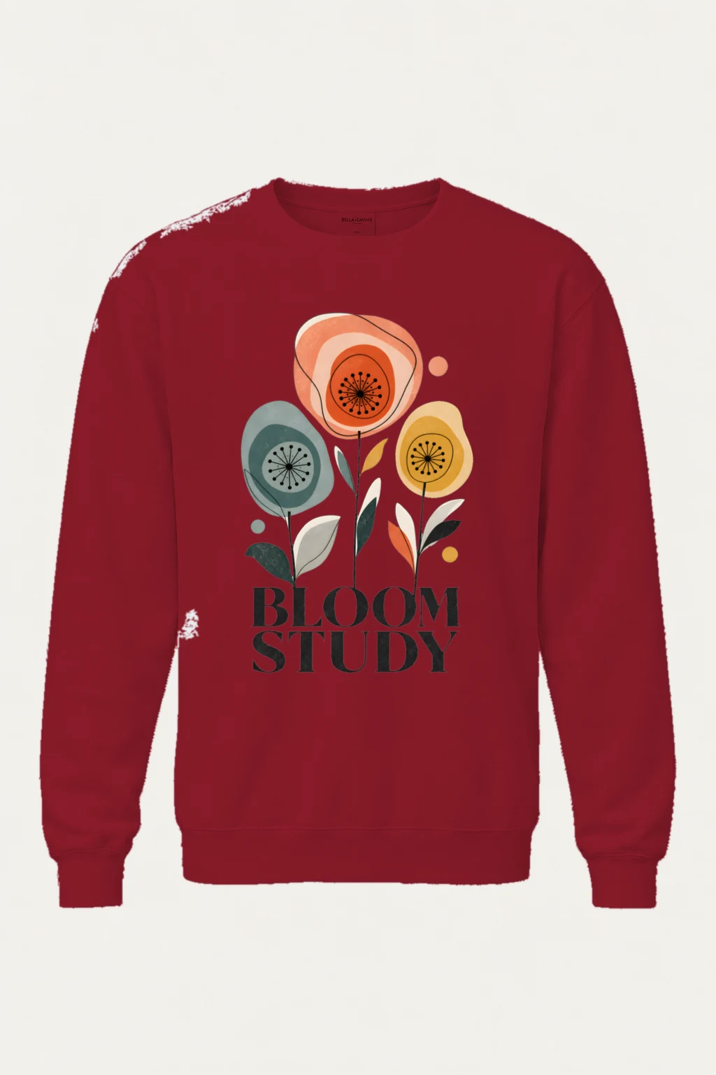 "Bloom Study" Heavy Blend Unisex Crewneck Sweatshirt | Gildan 18000
