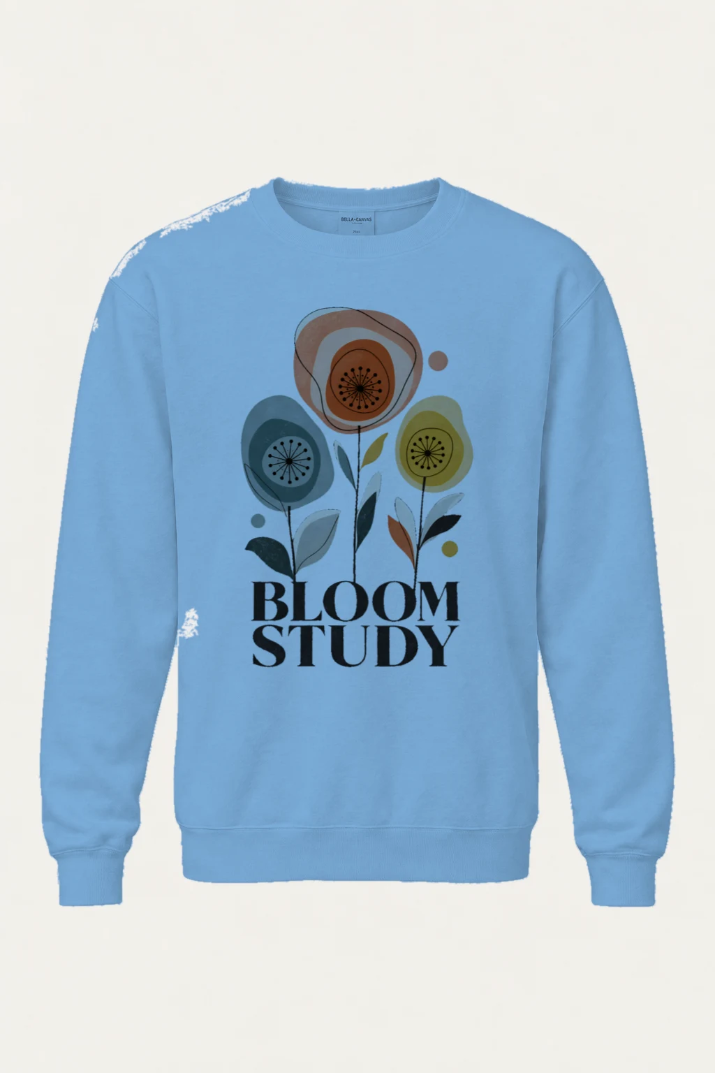 "Bloom Study" Heavy Blend Unisex Crewneck Sweatshirt | Gildan 18000