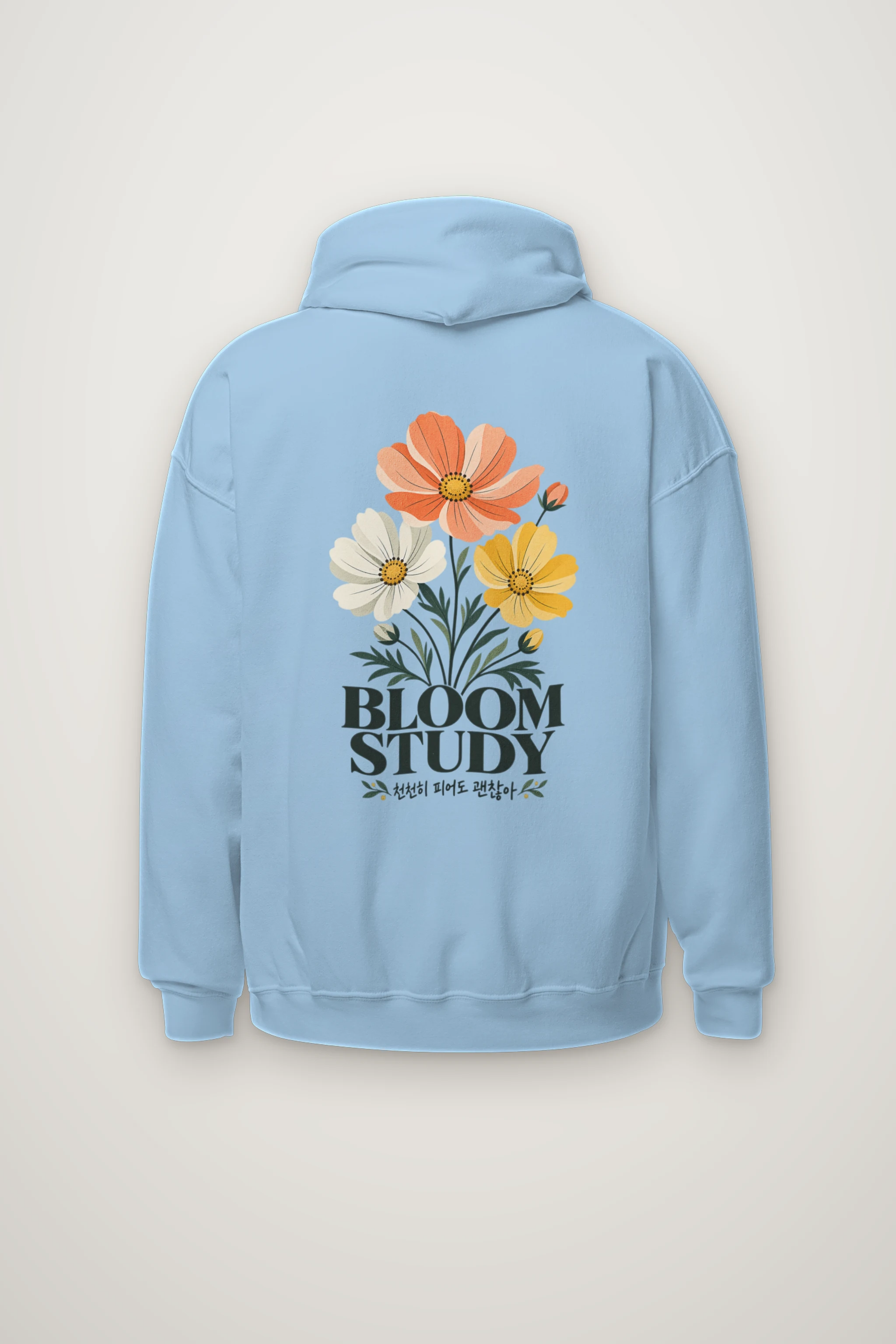 "Bloom Study" Heavy Blend Unisex Pullover Hoodie