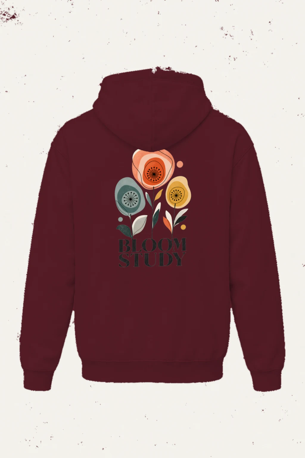 "Bloom Study" Heavy Blend Unisex Pullover Hoodie | Gildan 18500
