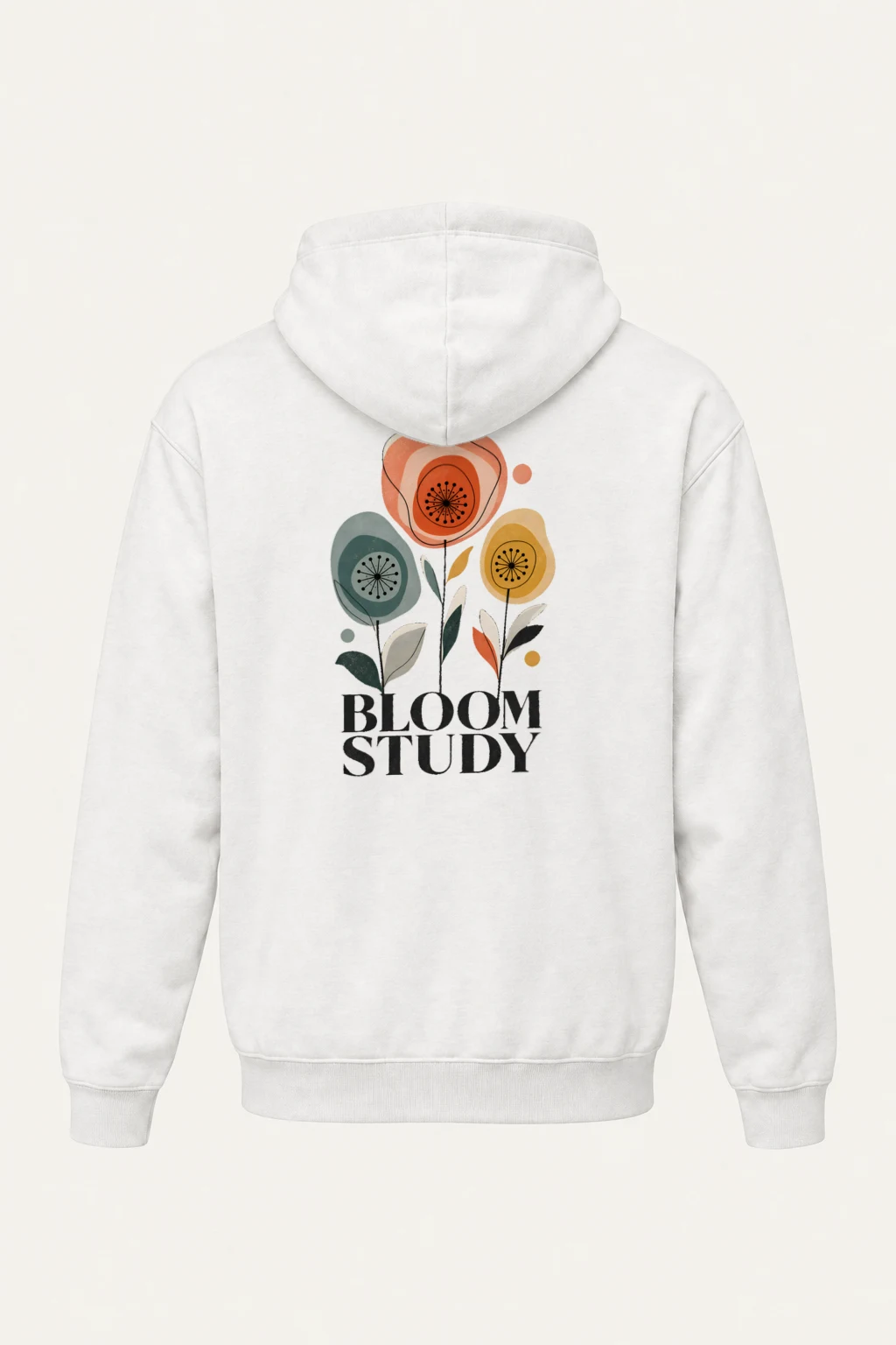 "Bloom Study" Heavy Blend Unisex Pullover Hoodie | Gildan 18500