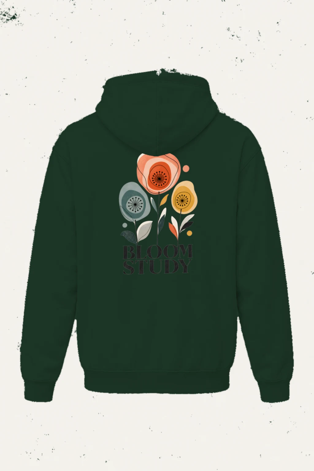 "Bloom Study" Heavy Blend Unisex Pullover Hoodie | Gildan 18500