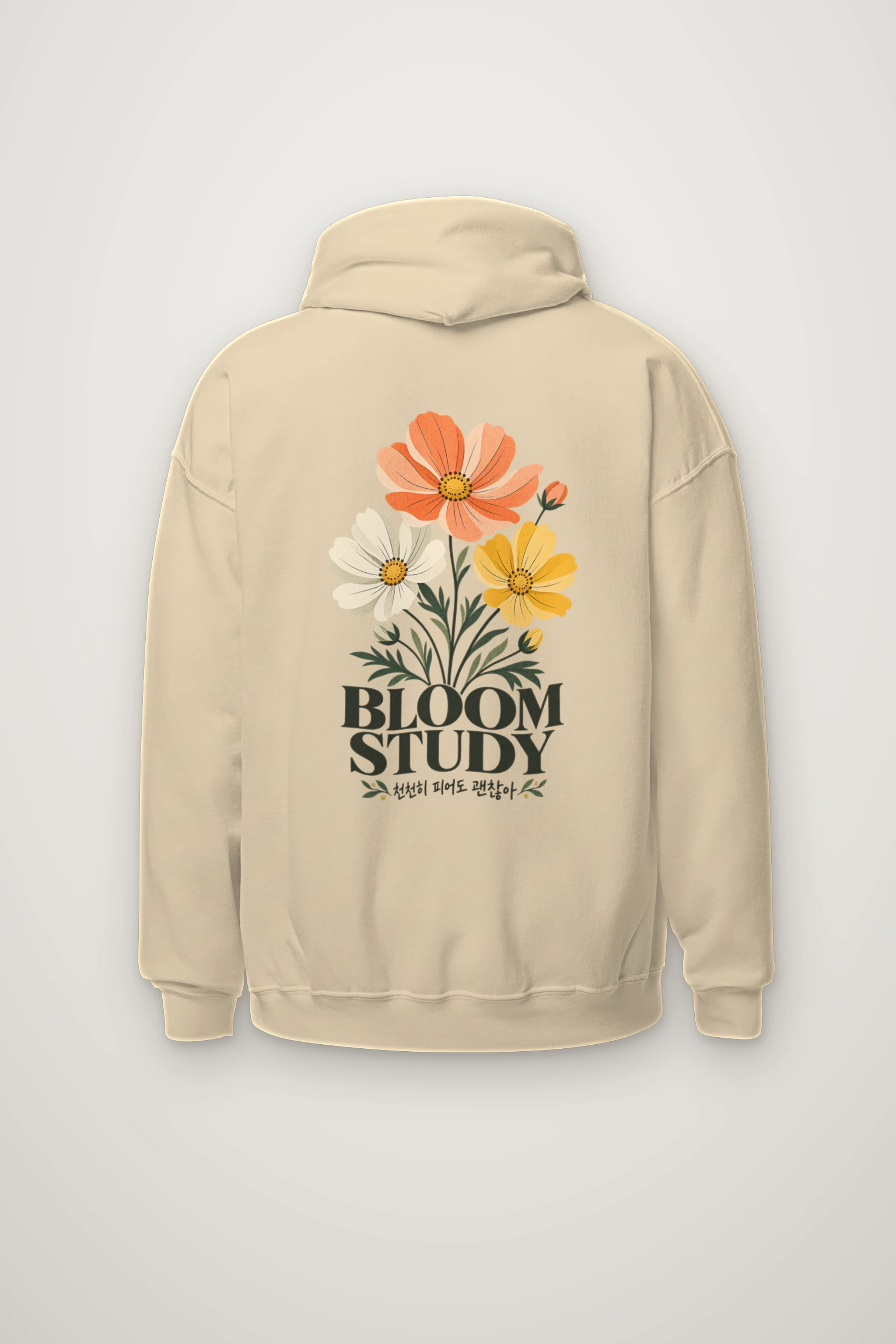 "Bloom Study" Heavy Blend Unisex Pullover Hoodie