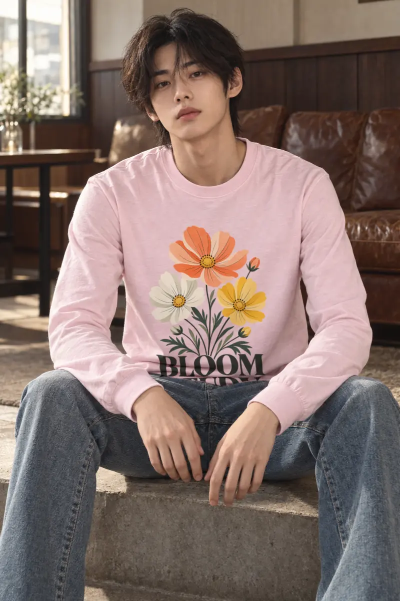 "Bloom Study" Unisex Longsleeve T-shirt