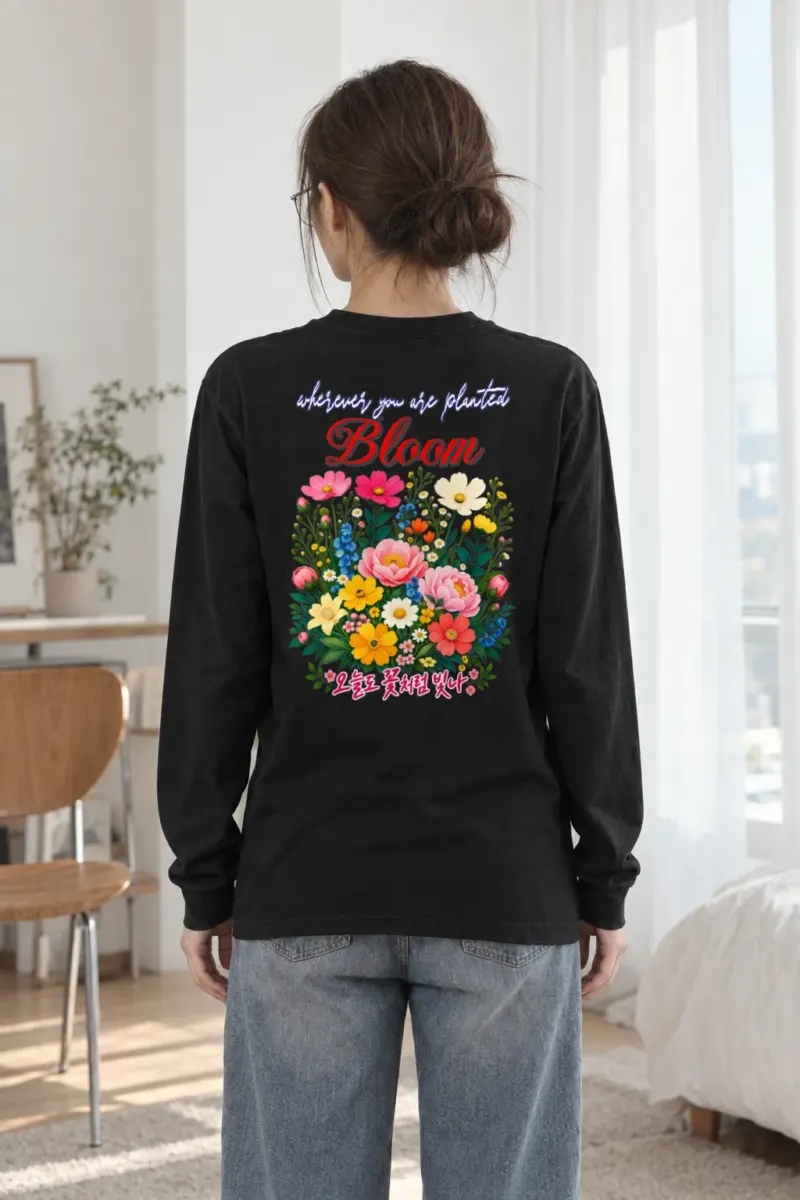 "Bloom Wherever Planted" Unisex Longsleeve T-shirt
