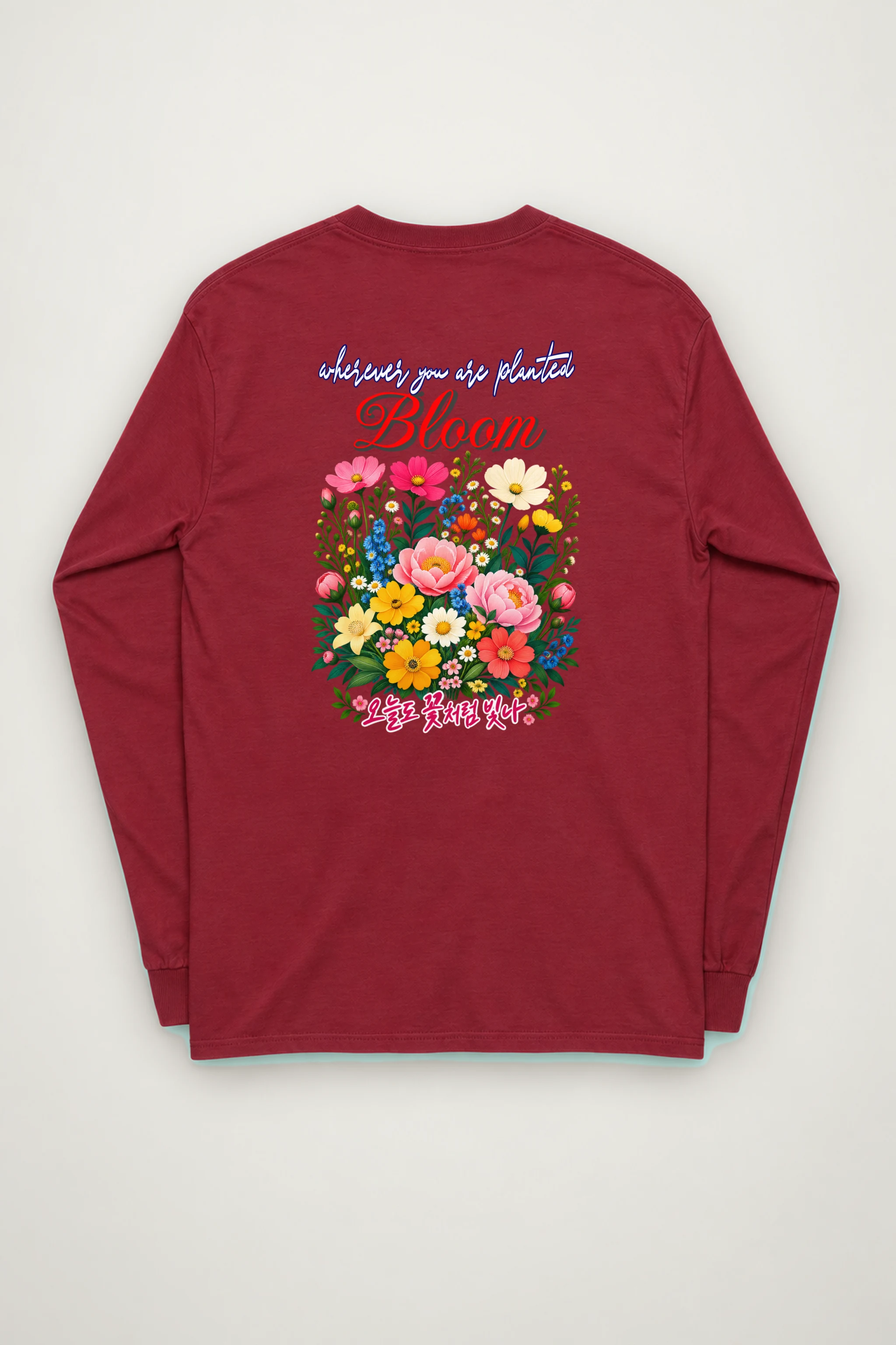 "Bloom Wherever Planted" Unisex Longsleeve T-shirt