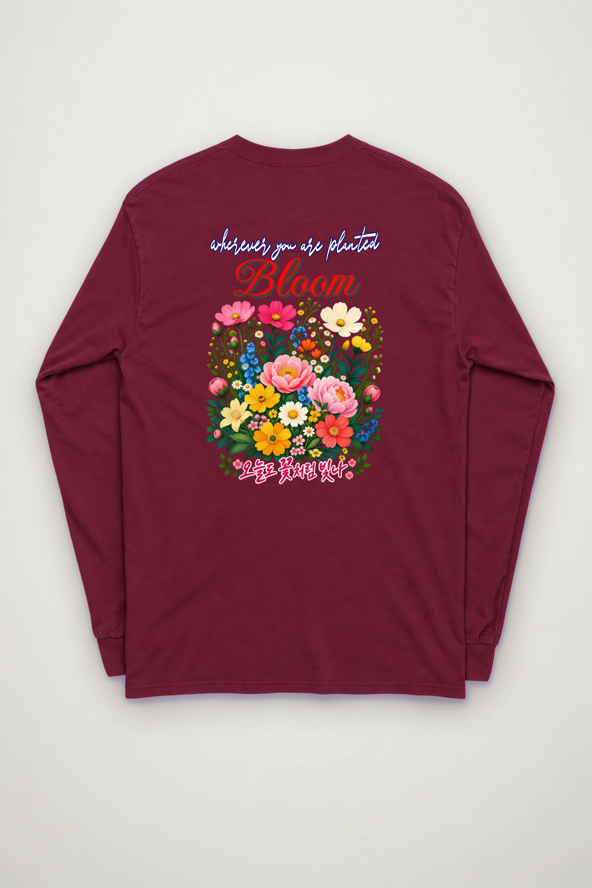 "Bloom Wherever Planted" Unisex Longsleeve T-shirt