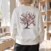 "Blooming Root Tree" Heavy Blend Unisex Crewneck Sweatshirt | Gildan 18000