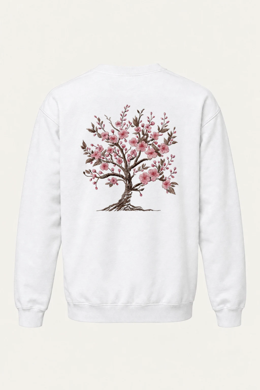 "Blooming Root Tree" Heavy Blend Unisex Crewneck Sweatshirt | Gildan 18000