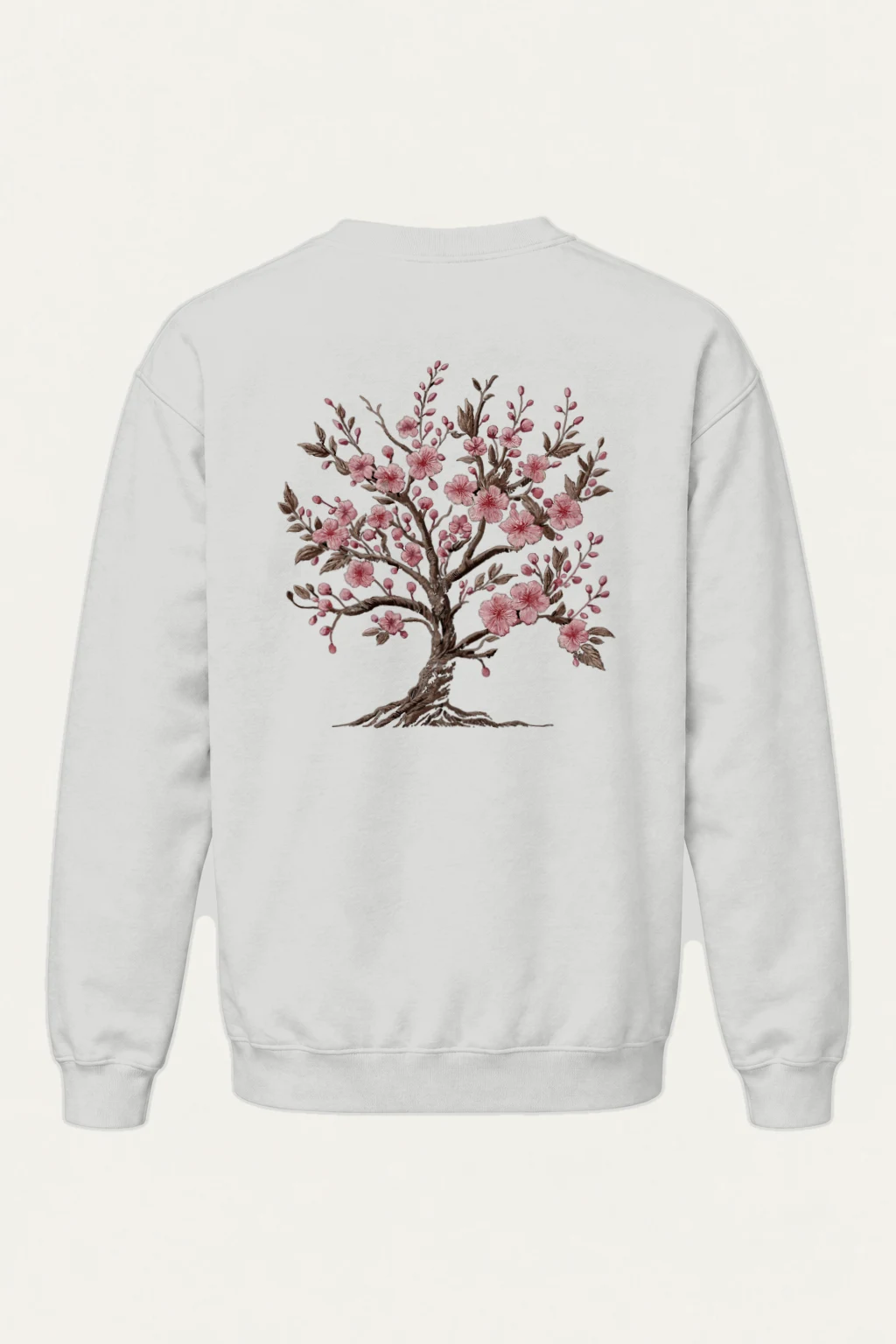 "Blooming Root Tree" Heavy Blend Unisex Crewneck Sweatshirt | Gildan 18000