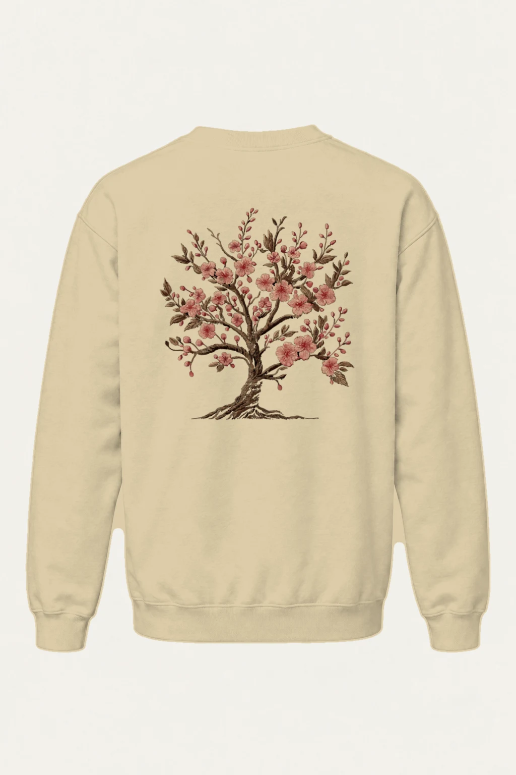 "Blooming Root Tree" Heavy Blend Unisex Crewneck Sweatshirt | Gildan 18000