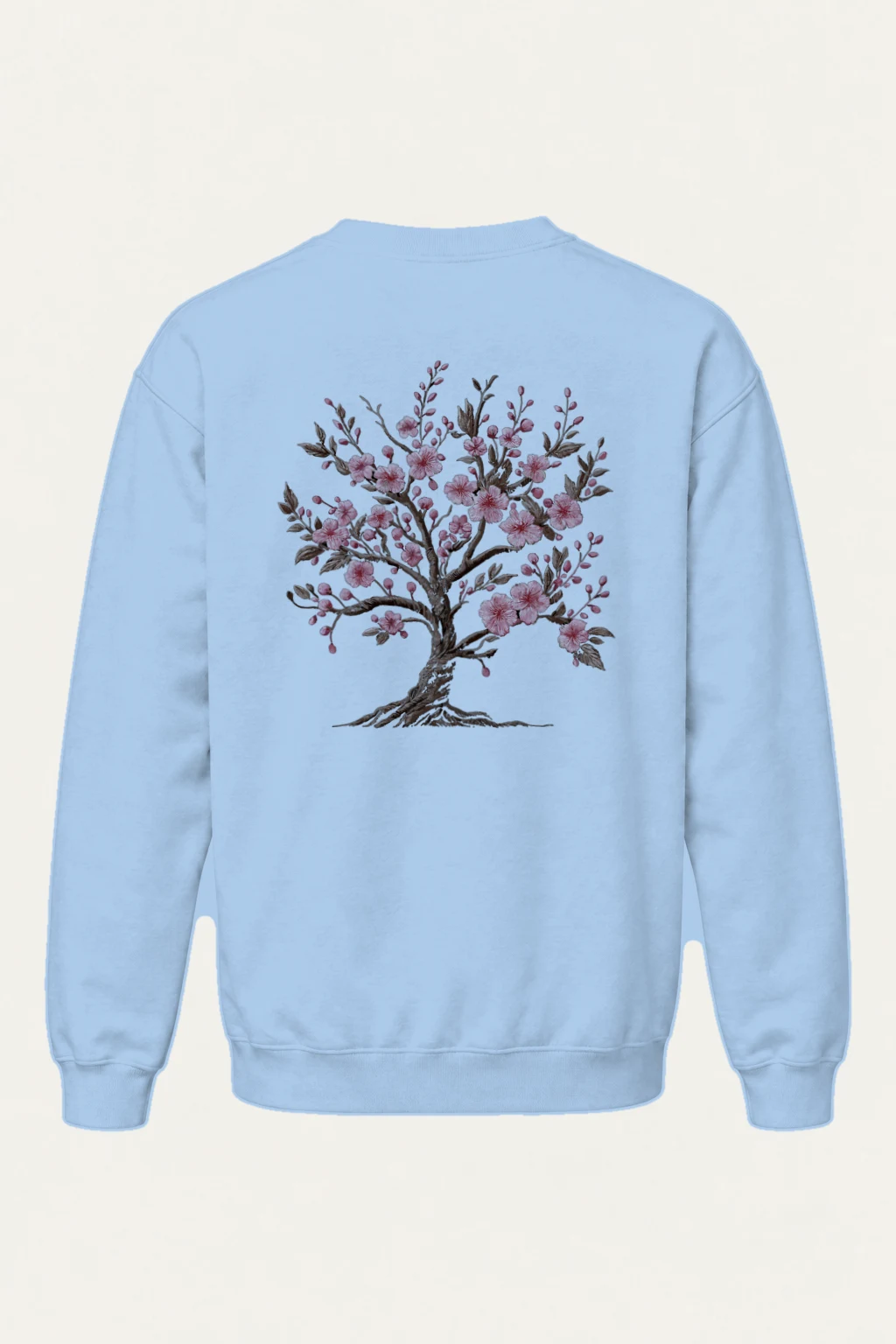 "Blooming Root Tree" Heavy Blend Unisex Crewneck Sweatshirt | Gildan 18000