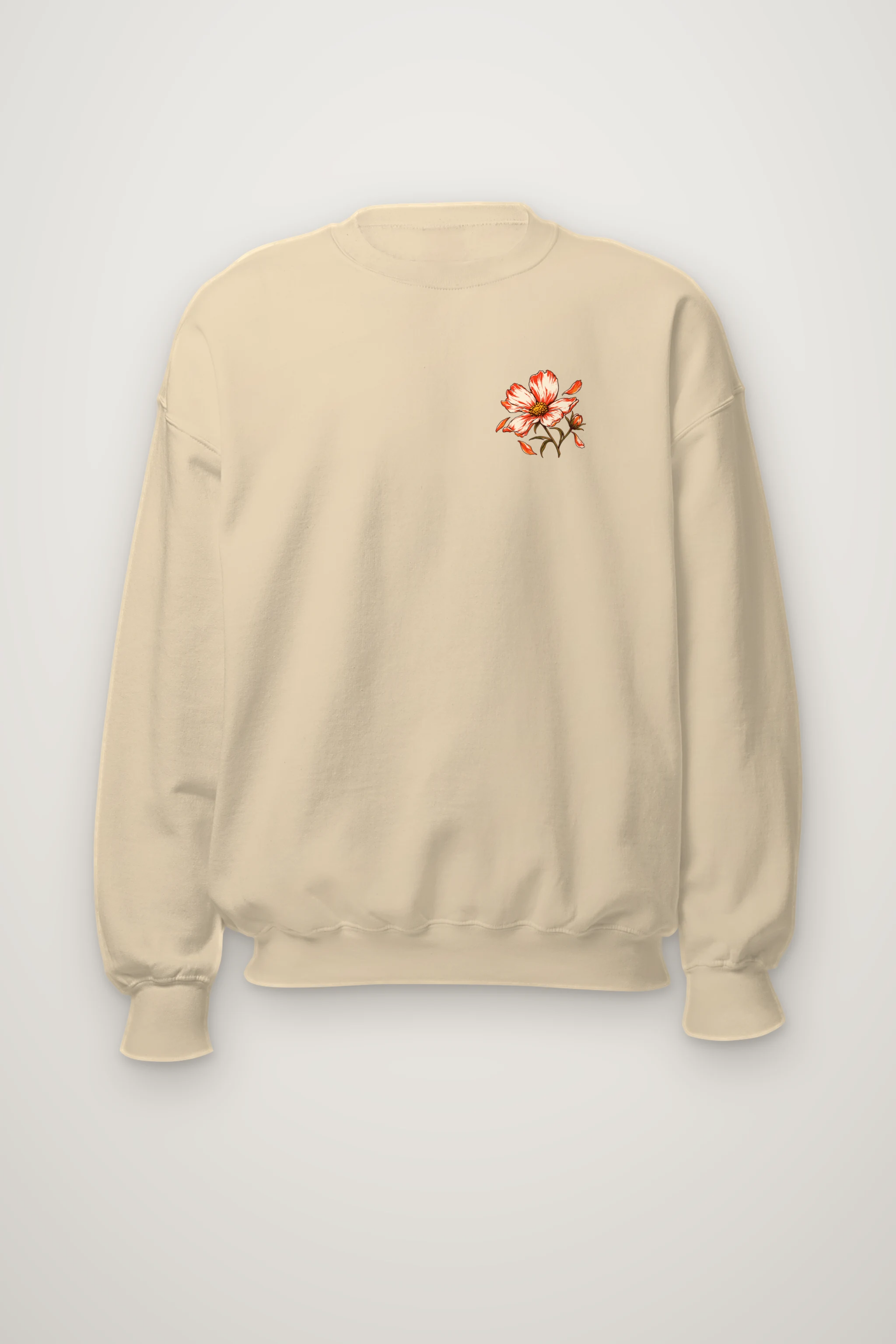 "Blooming Slowly" Heavy Blend Unisex Crewneck Sweatshirt