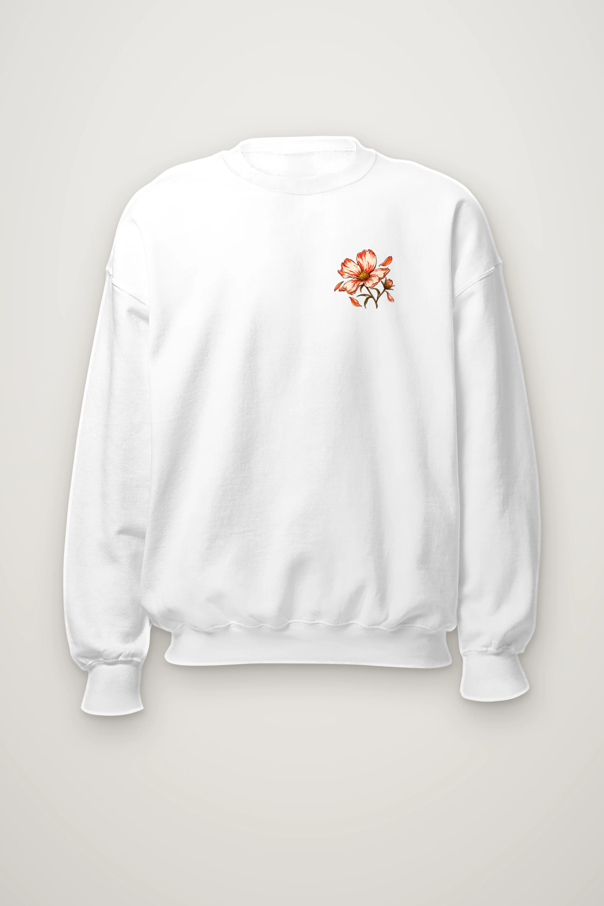 "Blooming Slowly" Heavy Blend Unisex Crewneck Sweatshirt