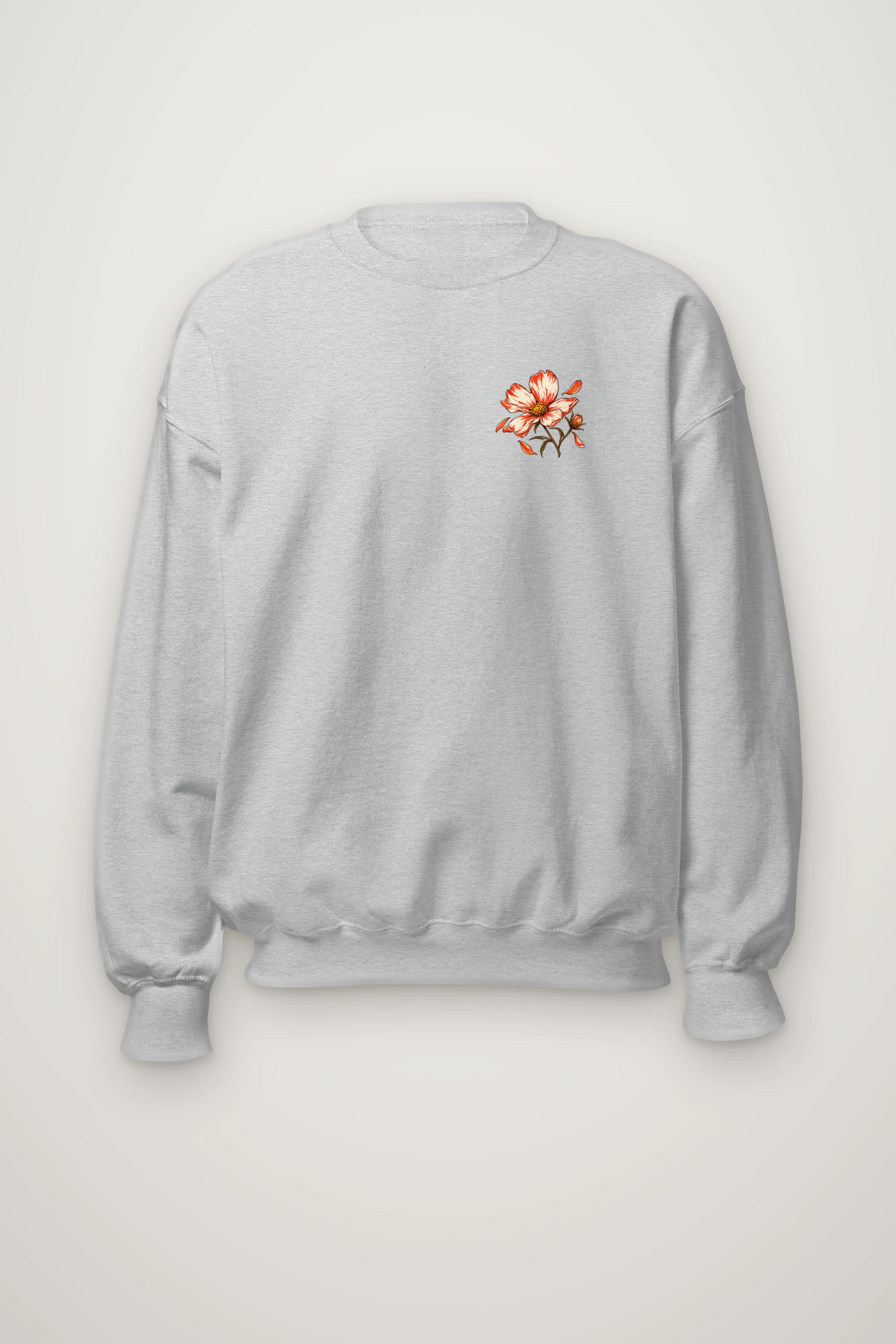 "Blooming Slowly" Heavy Blend Unisex Crewneck Sweatshirt