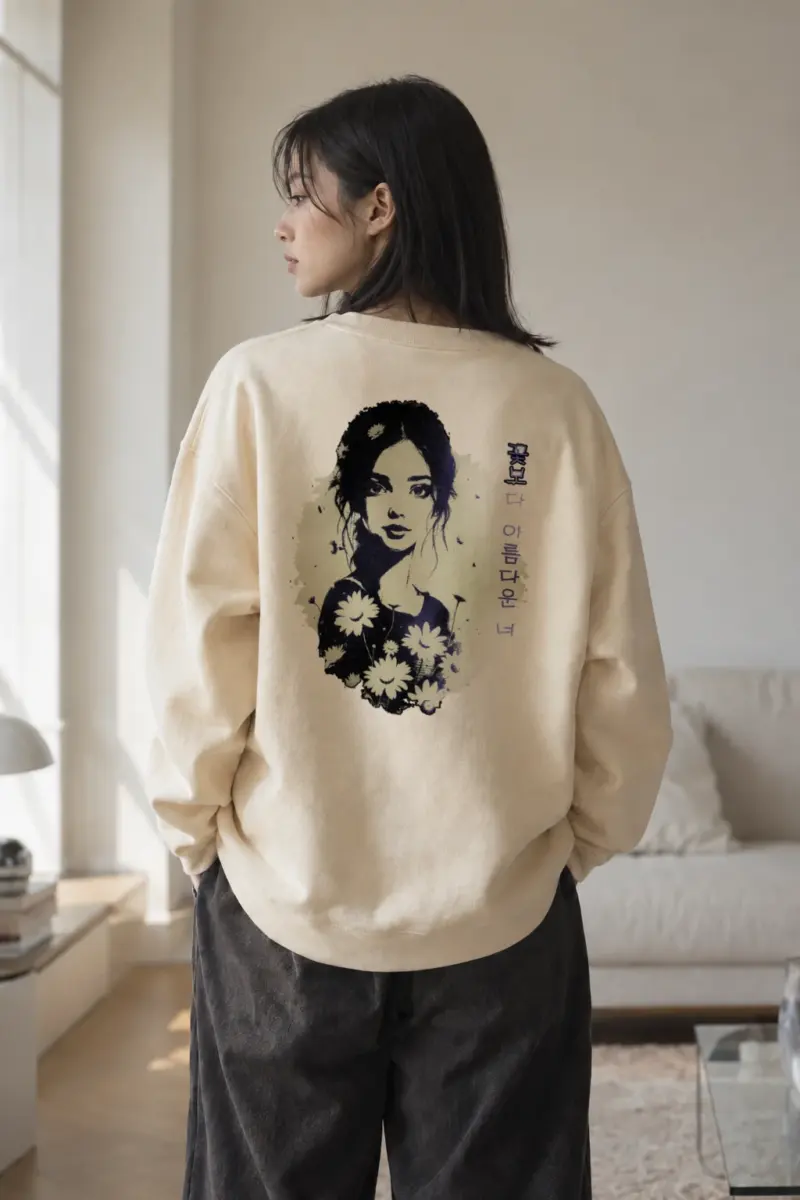 "Blooming You" Unisex Sponge Fleece Crewneck Sweatshirt | Bella + Canvas 3901