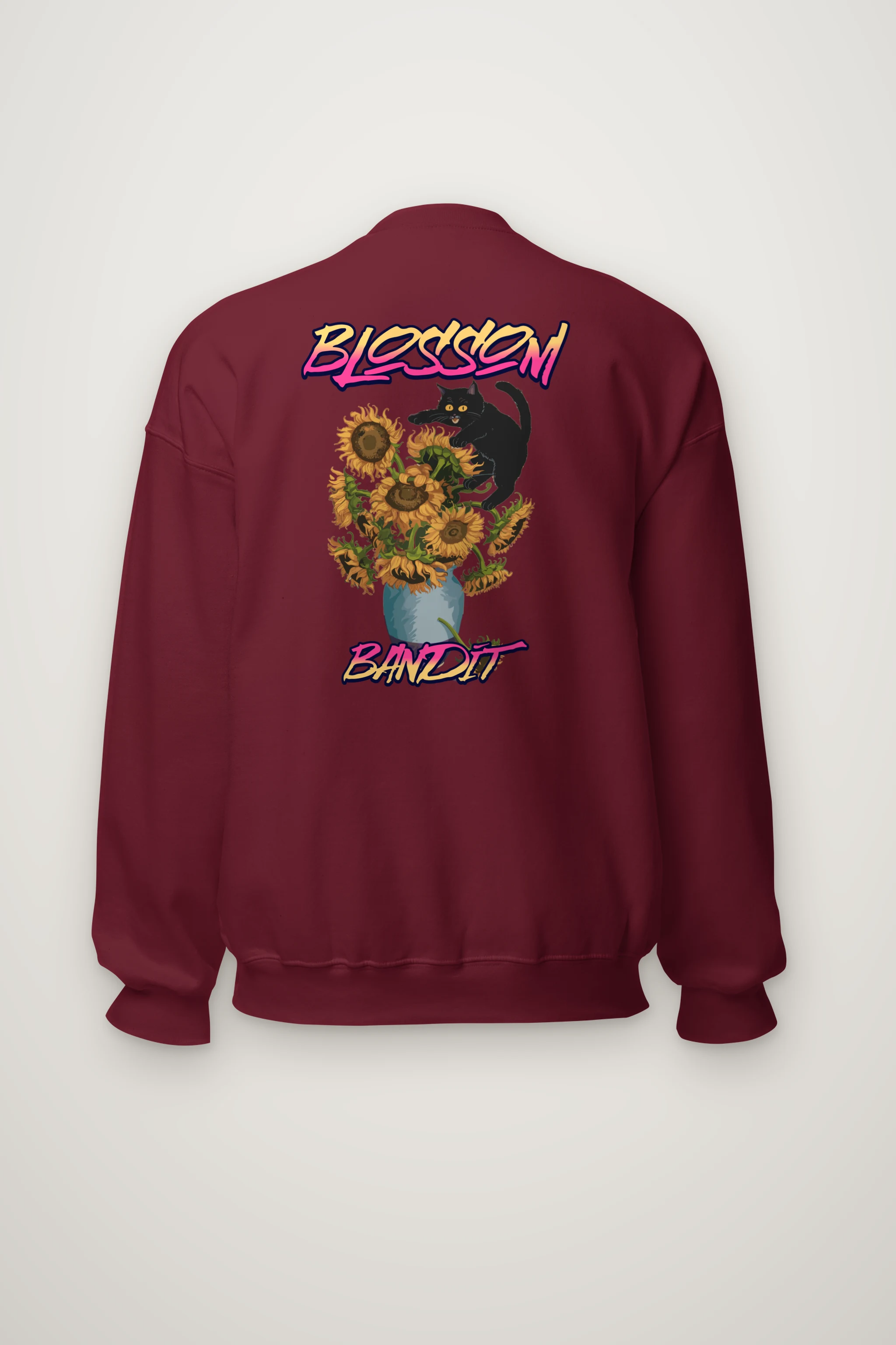 "Blossom Bandit" Heavy Blend Unisex Crewneck Sweatshirt