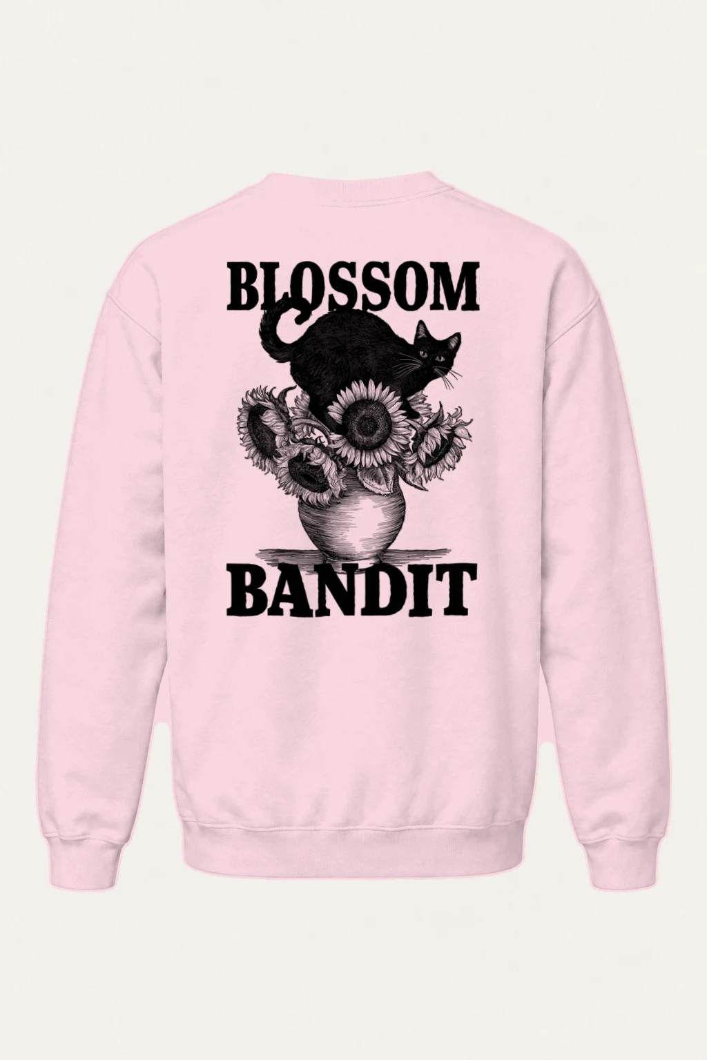 "Blossom Bandit" Heavy Blend Unisex Crewneck Sweatshirt | Gildan 18000