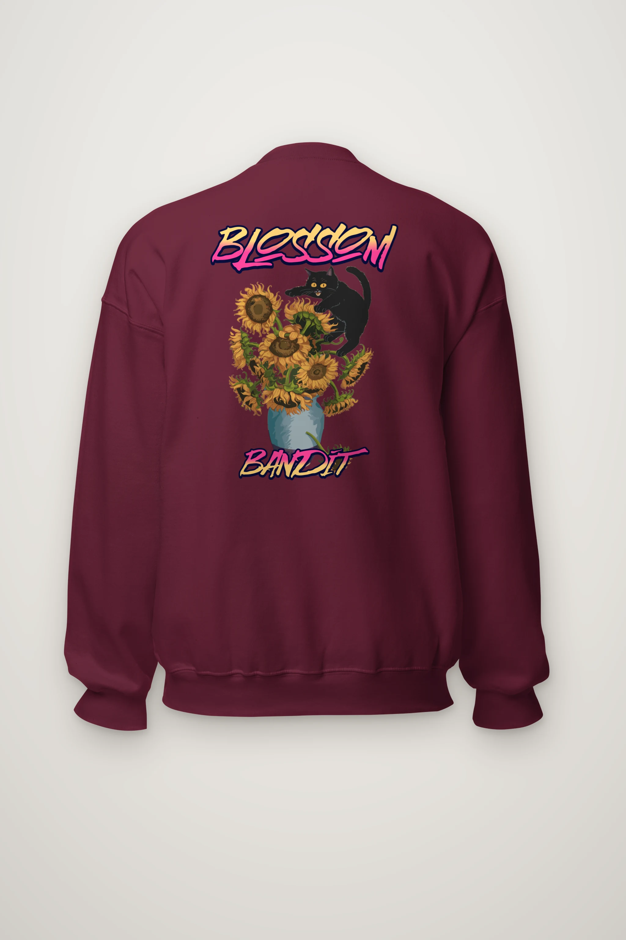 "Blossom Bandit" Heavy Blend Unisex Crewneck Sweatshirt