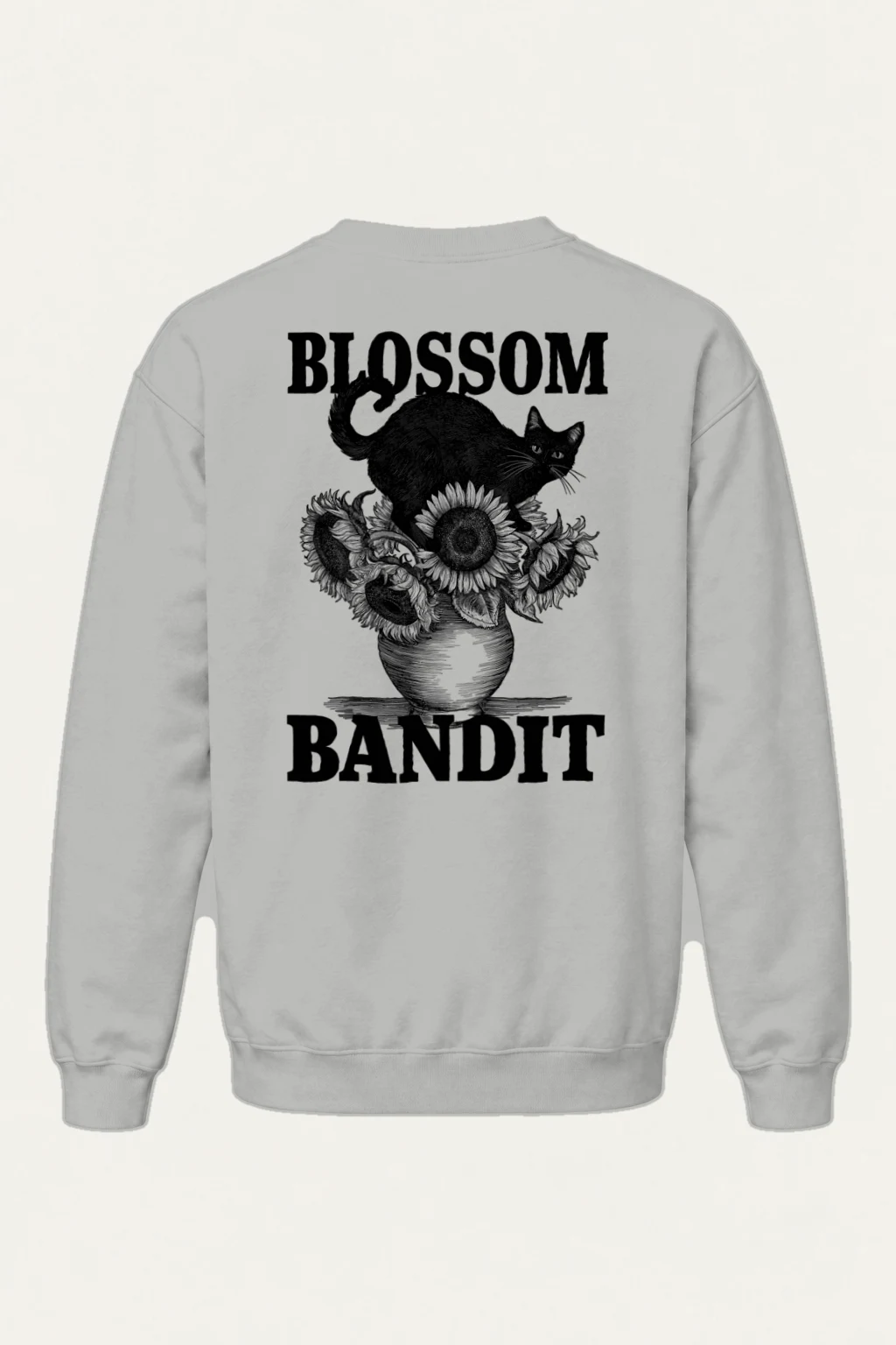 "Blossom Bandit" Heavy Blend Unisex Crewneck Sweatshirt | Gildan 18000